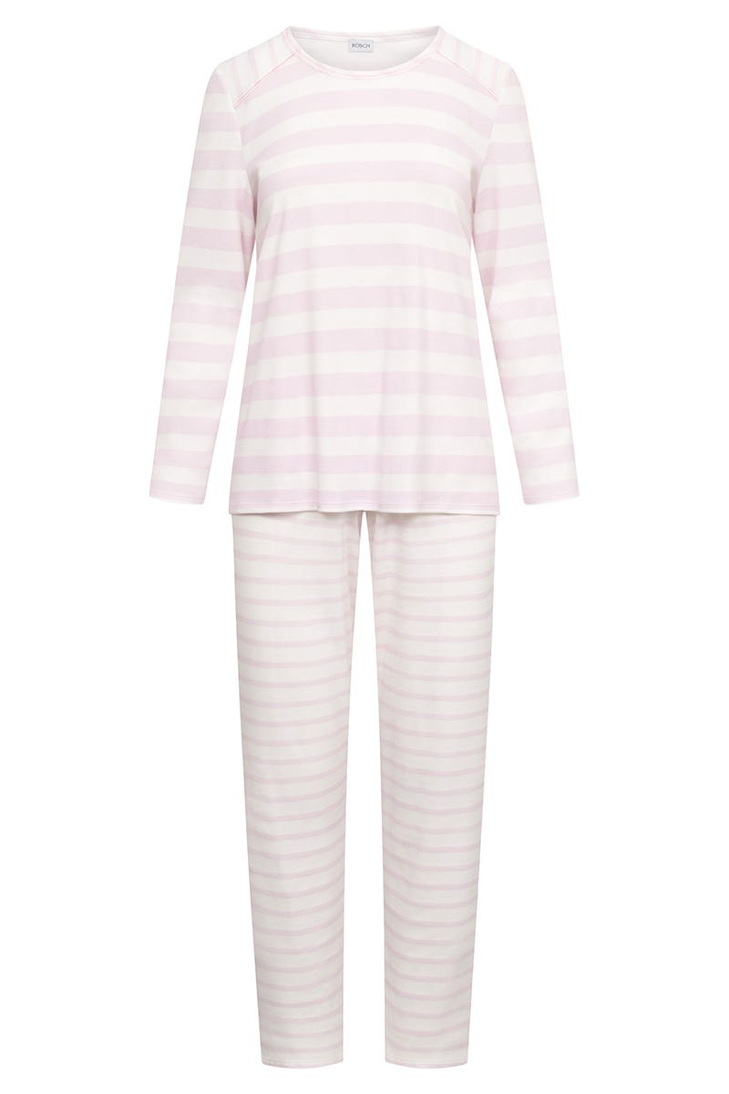 r-sch-be-happy-pyjama-langarm-rosa-blockstreifen-warm image 2