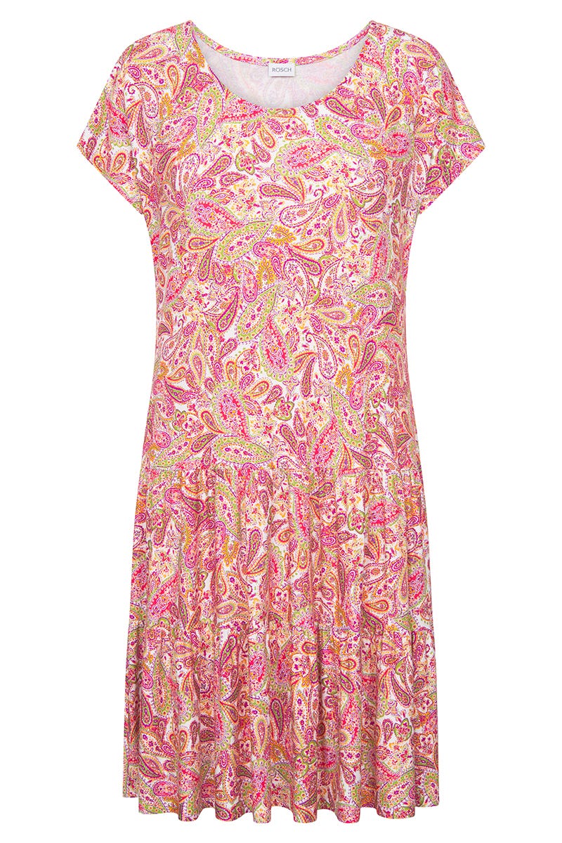 r-sch-be-happy-strandkleid-knielang-rot-viskose-2 image 2