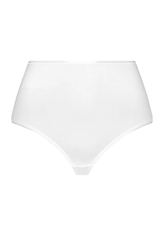 hanro-cotton-seamless-maxi-slip-wei-baumwolle-gr-m image 1