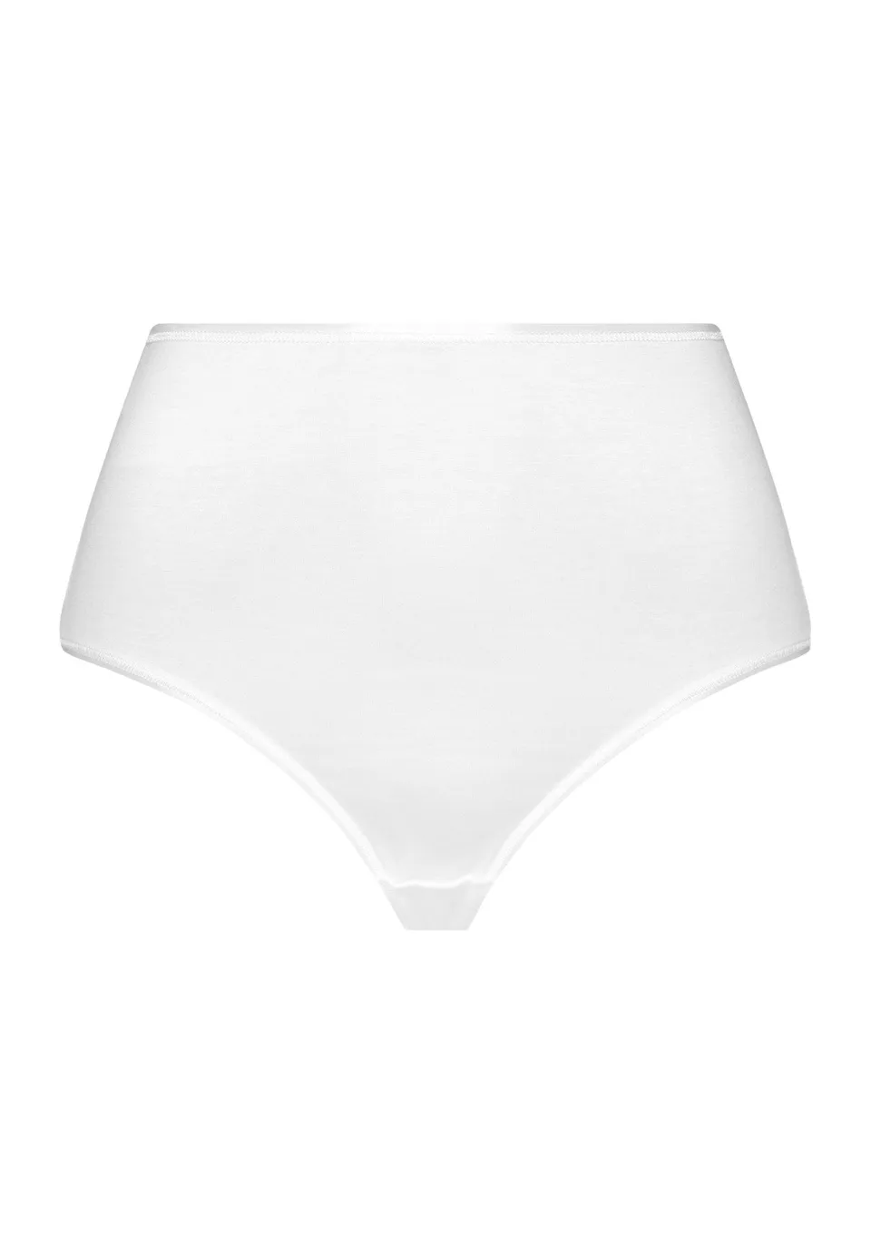 hanro-cotton-seamless-maxi-slip-wei-baumwolle-gr-m image 1