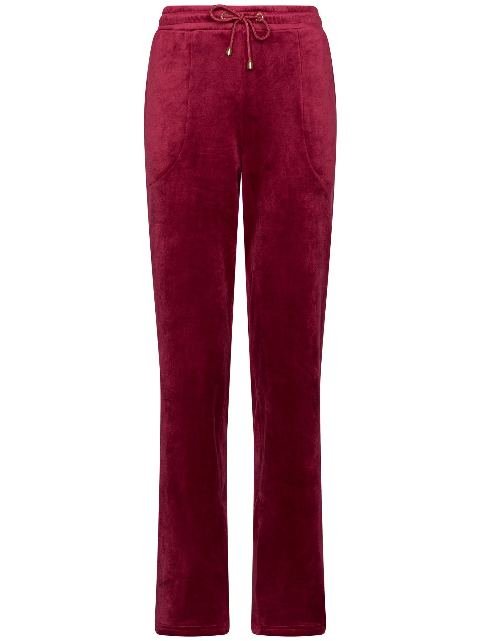 pastunette-rosewood-comfort-hausanzug-dunkelrot-velours image 7