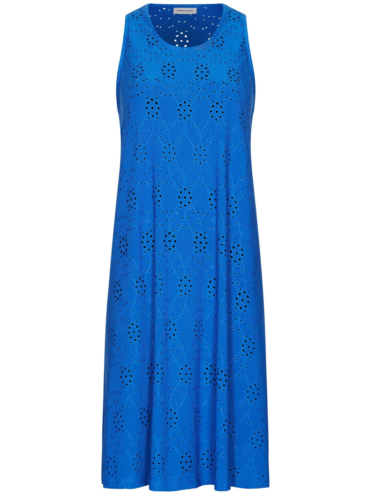 pastunette-aqua-flora-strandkleid-blau-rmellos image 1