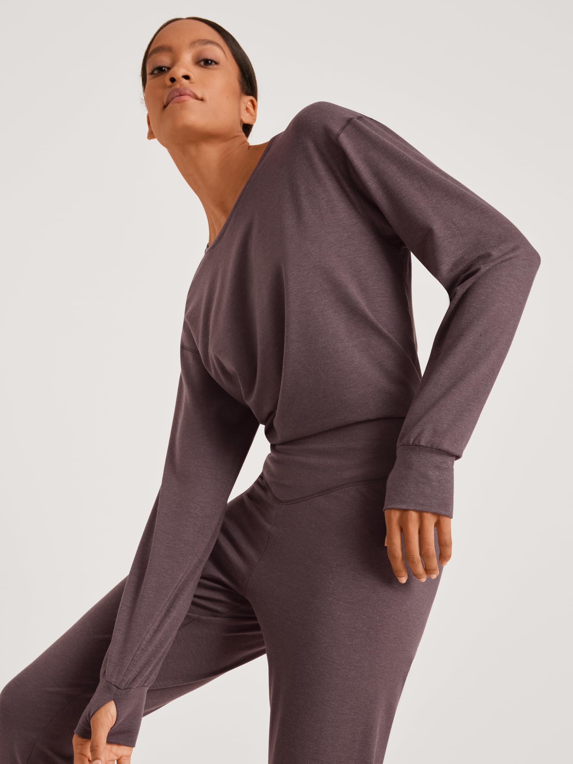 calida-deepsleepwear-warming-langarmshirt-evening-blue-40-42 image 2