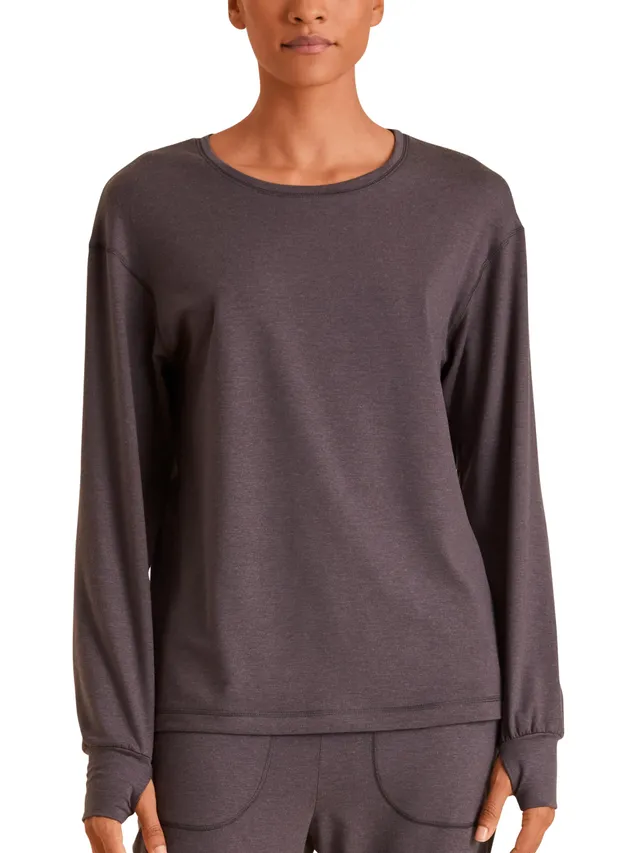 calida-deepsleepwear-warming-langarmshirt-evening-blue-40-42 image 1