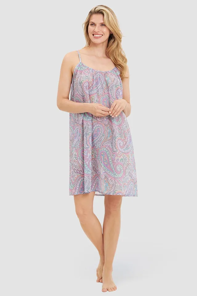 r-sch-be-happy-nachthemd-kurz-violett-paisley image 1