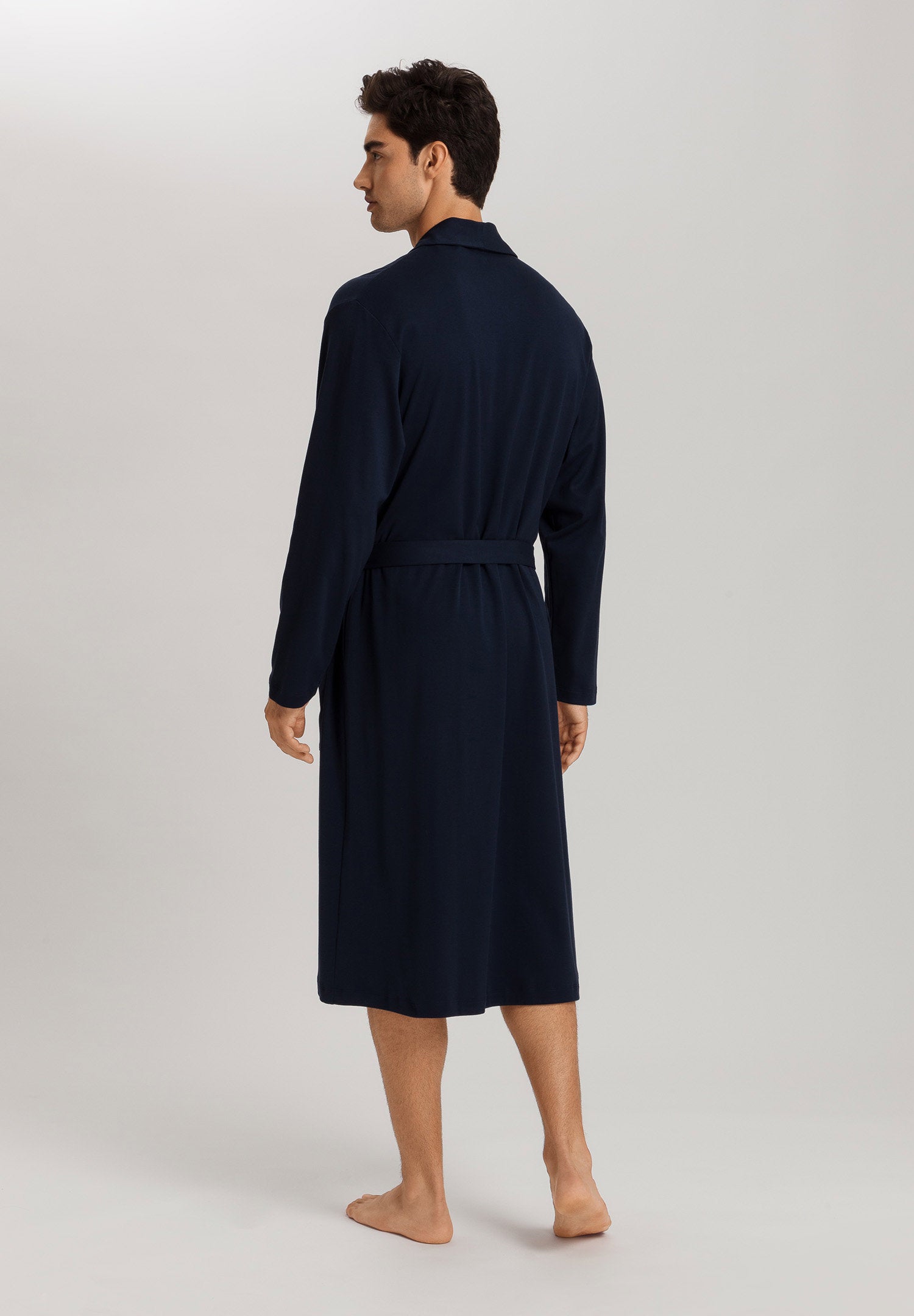 hanro-night-and-day-bademantel-075755-deep-navy-baumwolle image 4