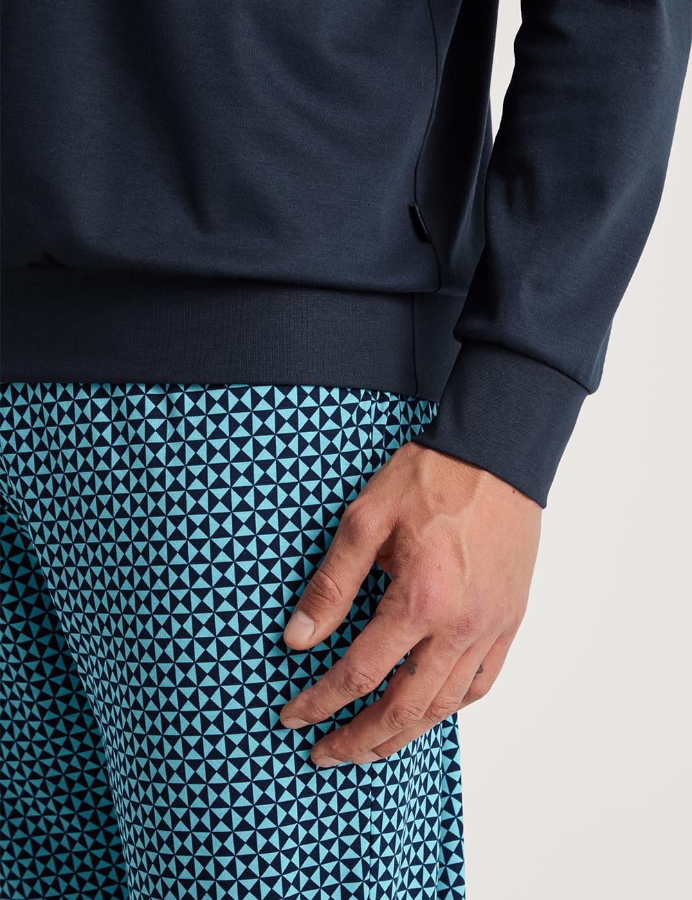 calida-relax-streamline-pyjamaset-herren-52-54-baumwolle image 3