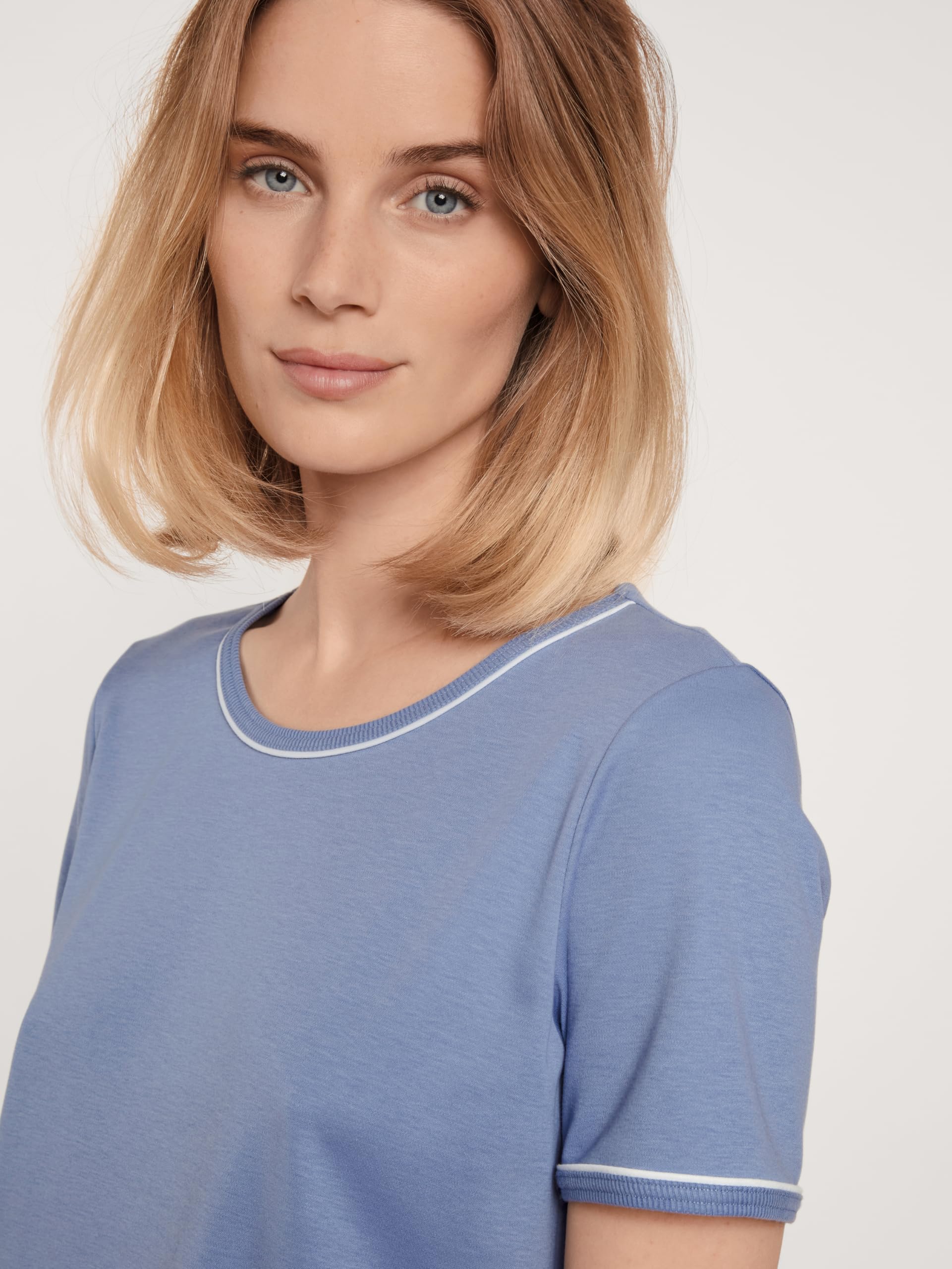calida-sweet-dreams-pyjamaset-damen-kurz-blau image 5