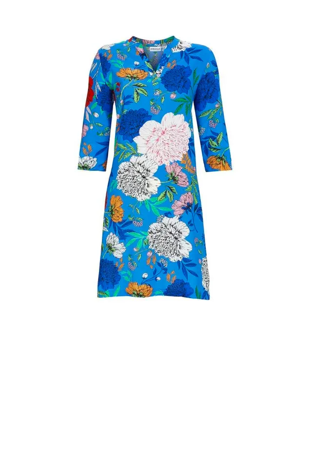 ringella-beach-tunika-3-4-arm-viskose-buntes-kleid image 1