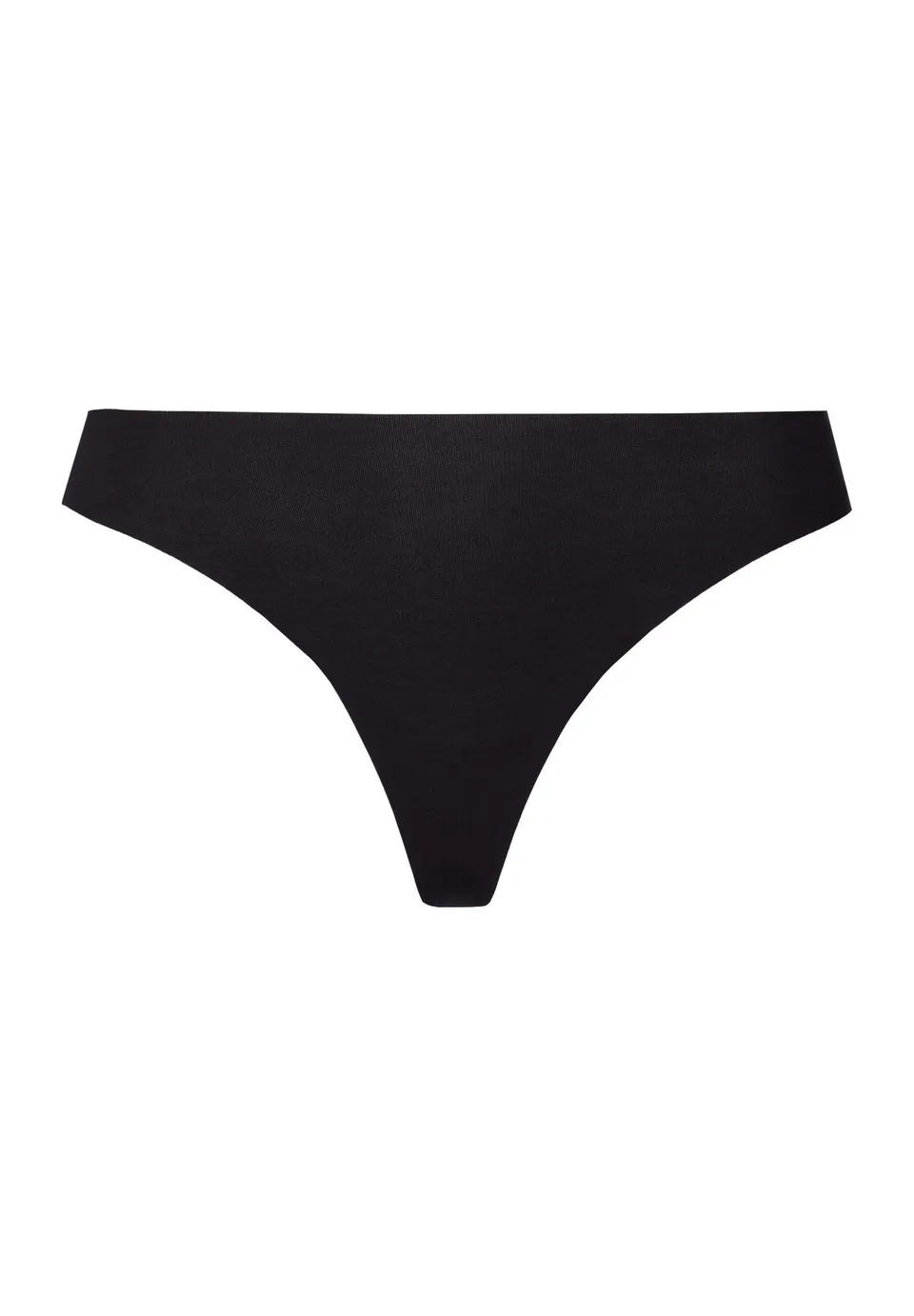 hanro-invisible-cotton-string-black-baumwolle-nahtlos image 1