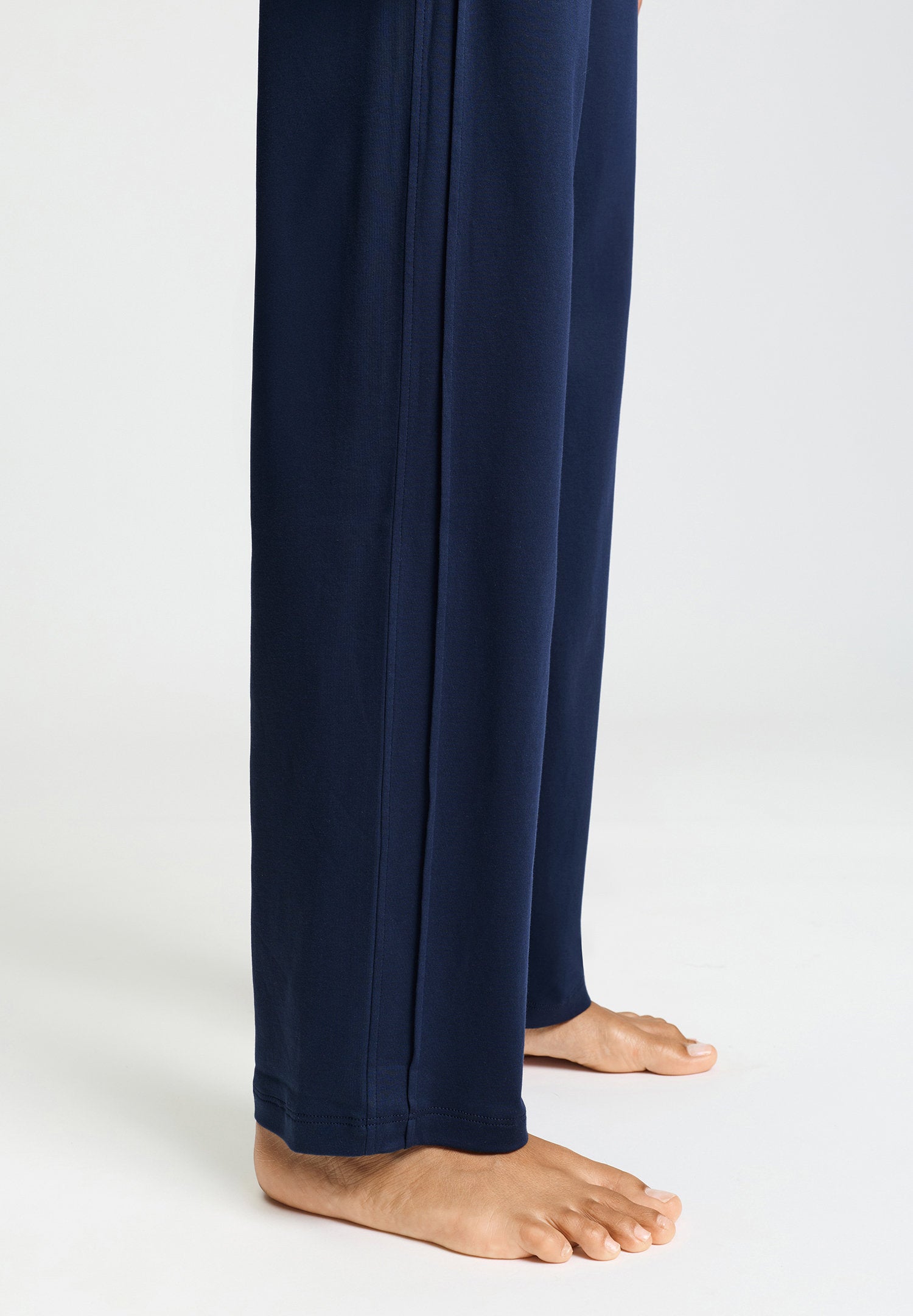 hanro-pilar-l-slv-pajama-pyjama-deep-navy-baumwolle image 6
