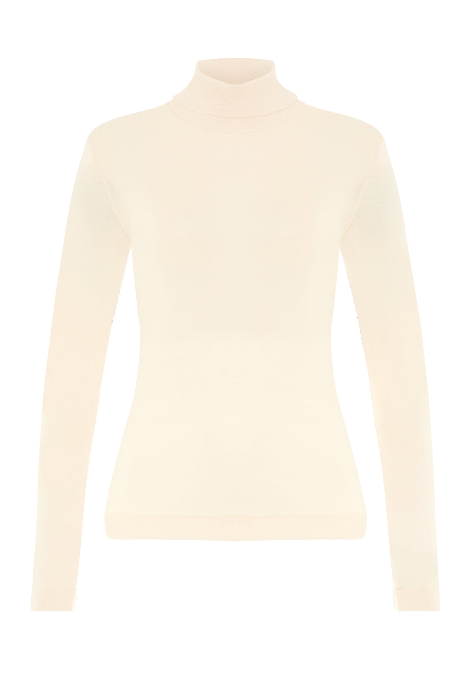 hanro-silk-cashmere-rollkragenshirt-damen-vanilla-seide image 1