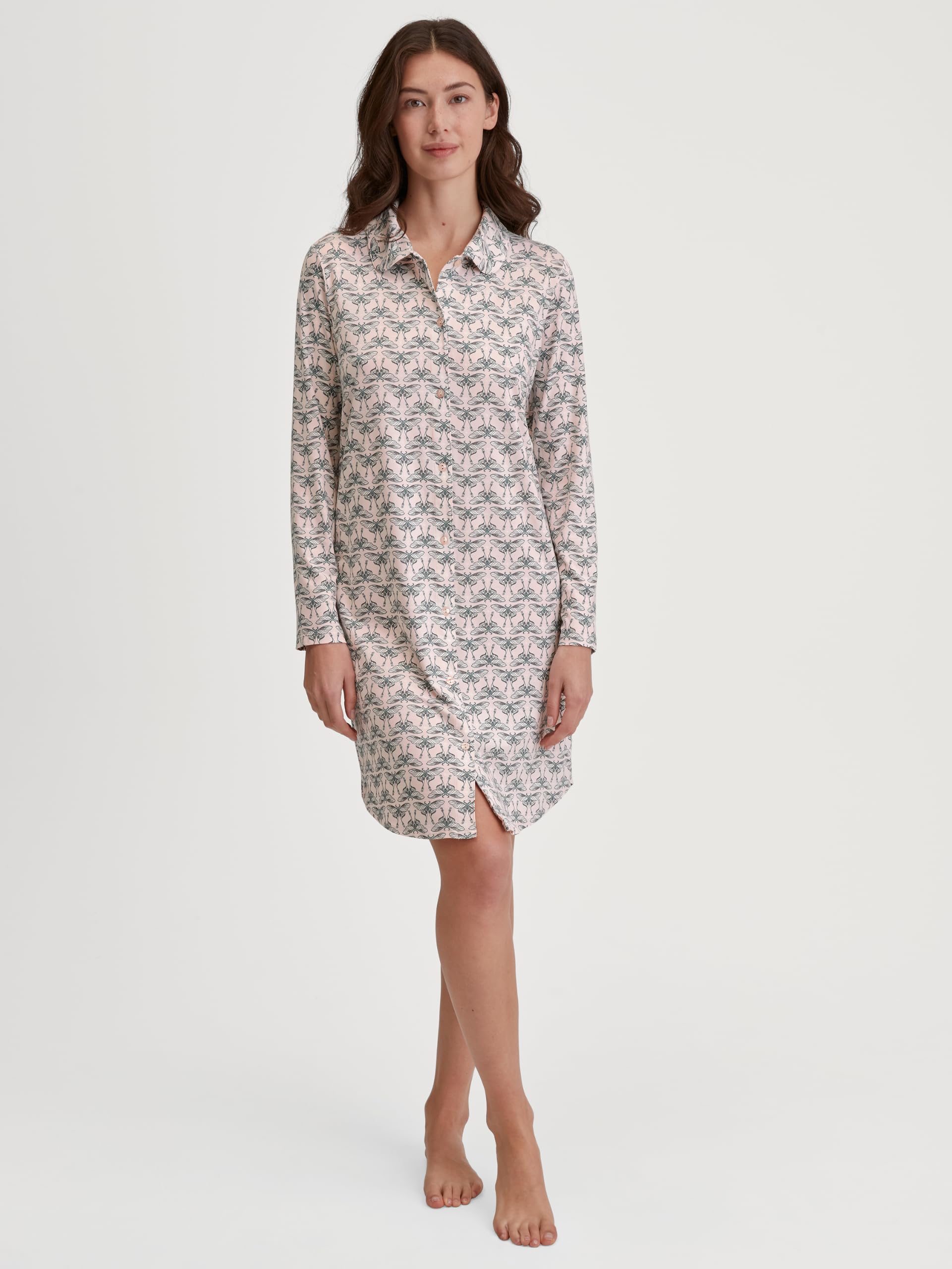 calida-favourites-sleep-langarm-nachthemd-damen-gr-44-46-flie-end image 2