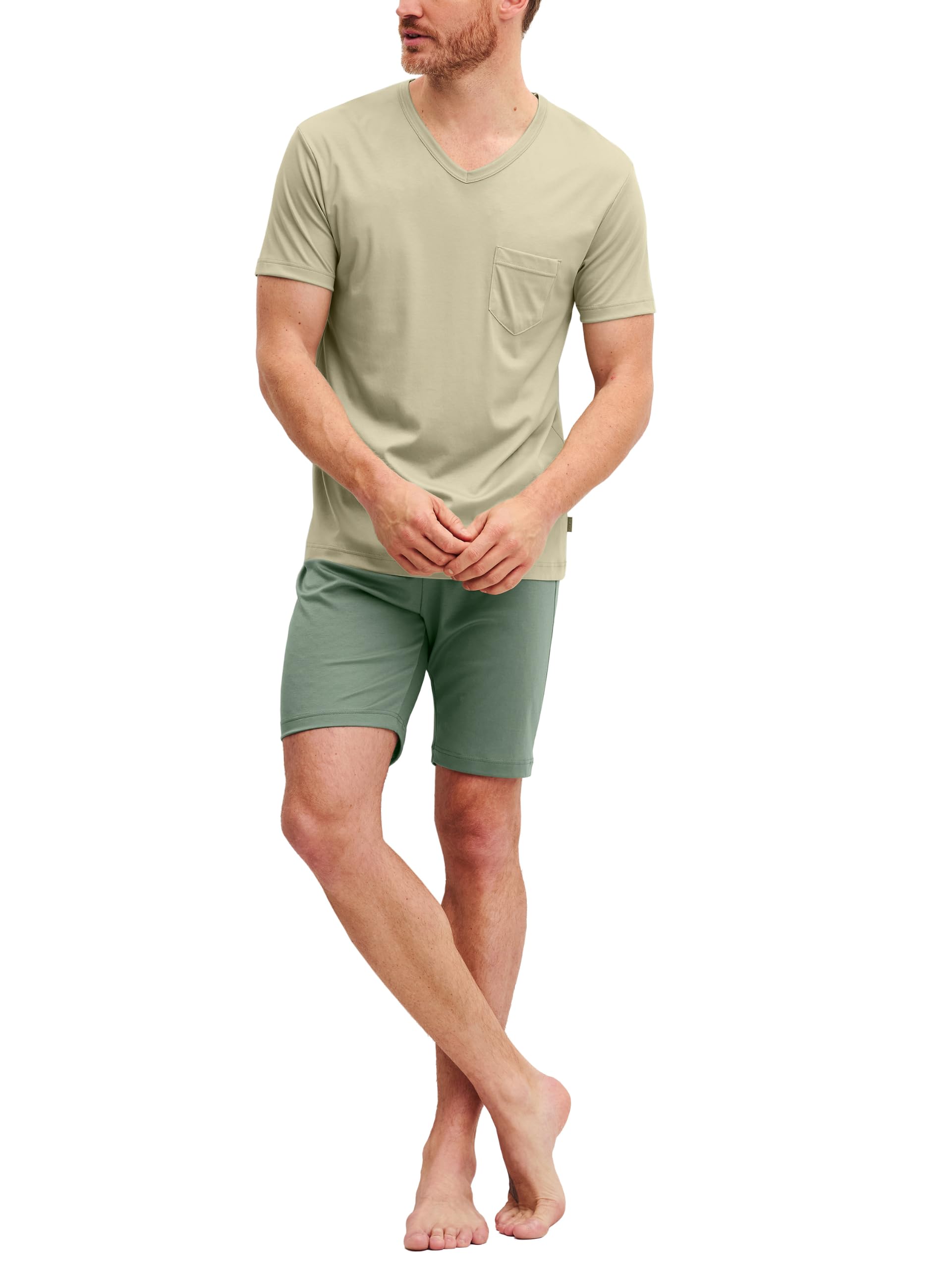 calida-relax-superlight-kurz-pyjama-insignia-blue image 1