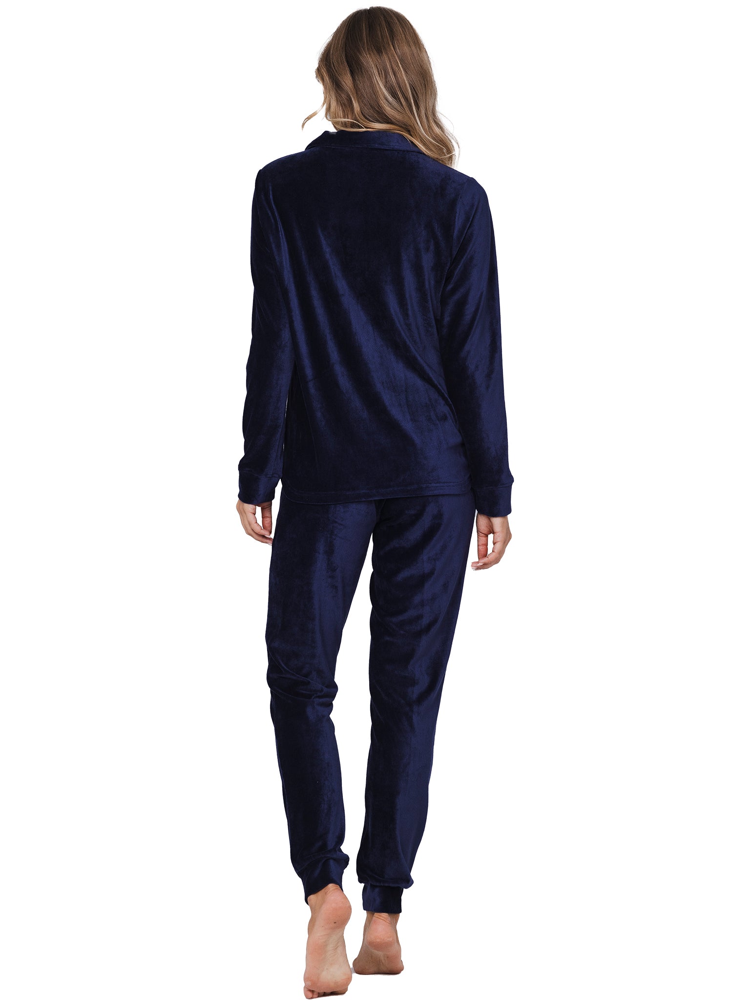 pastunette-premium-midnight-hausanzug-dunkelblau-velours image 4