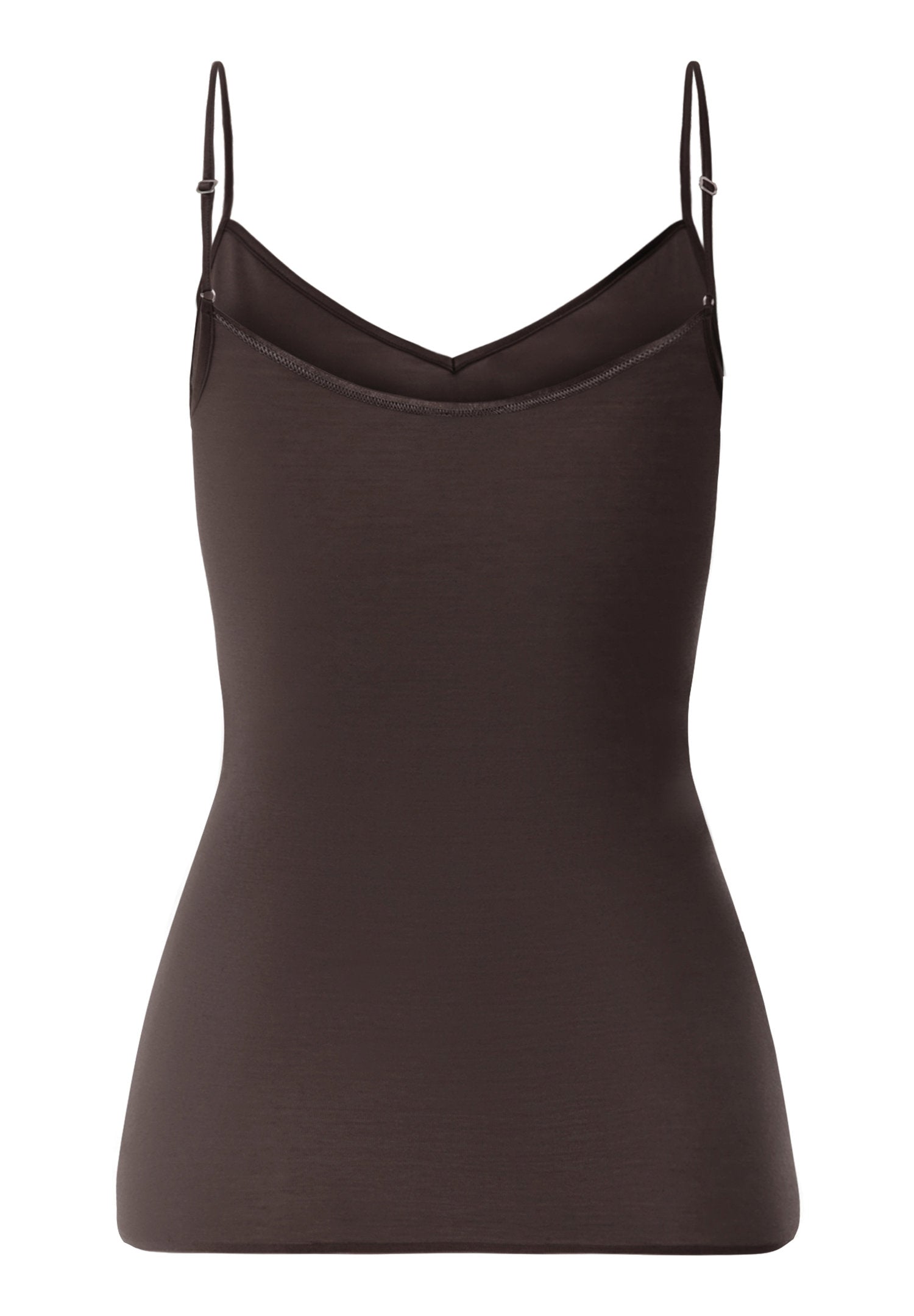 hanro-cotton-seamless-071601-top-dark-mocha-nahtlos image 3