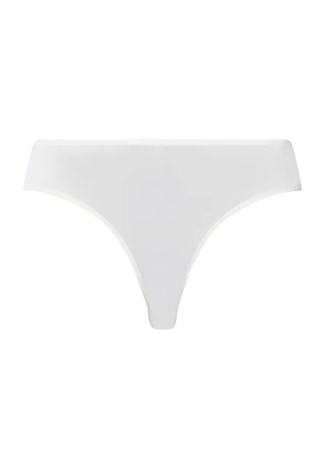 hanro-cira-mini-slip-off-white-spitze-modal-damen image 1