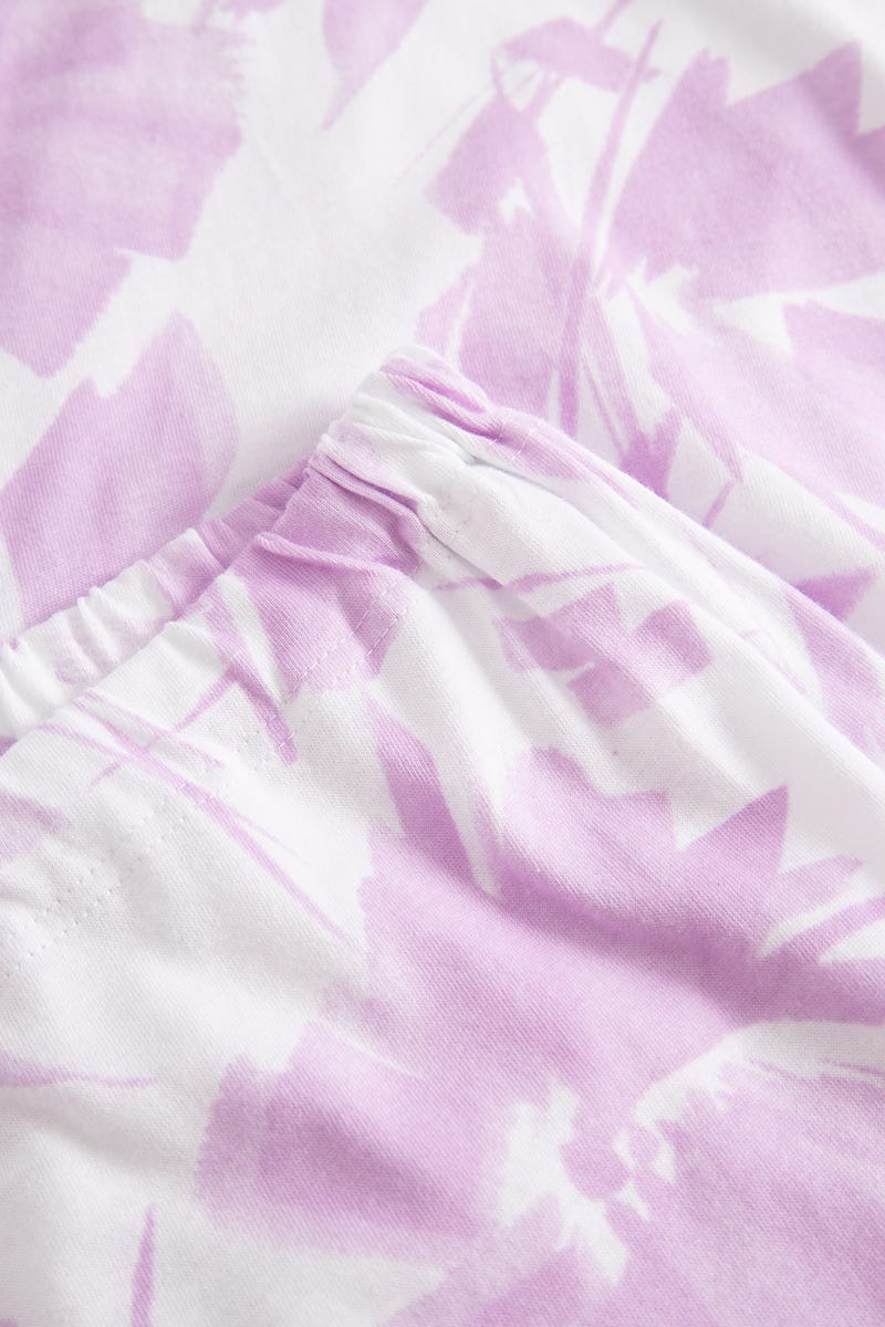 r-sch-be-happy-7-8-pyjama-blumendruck-violett-baumwolle image 6