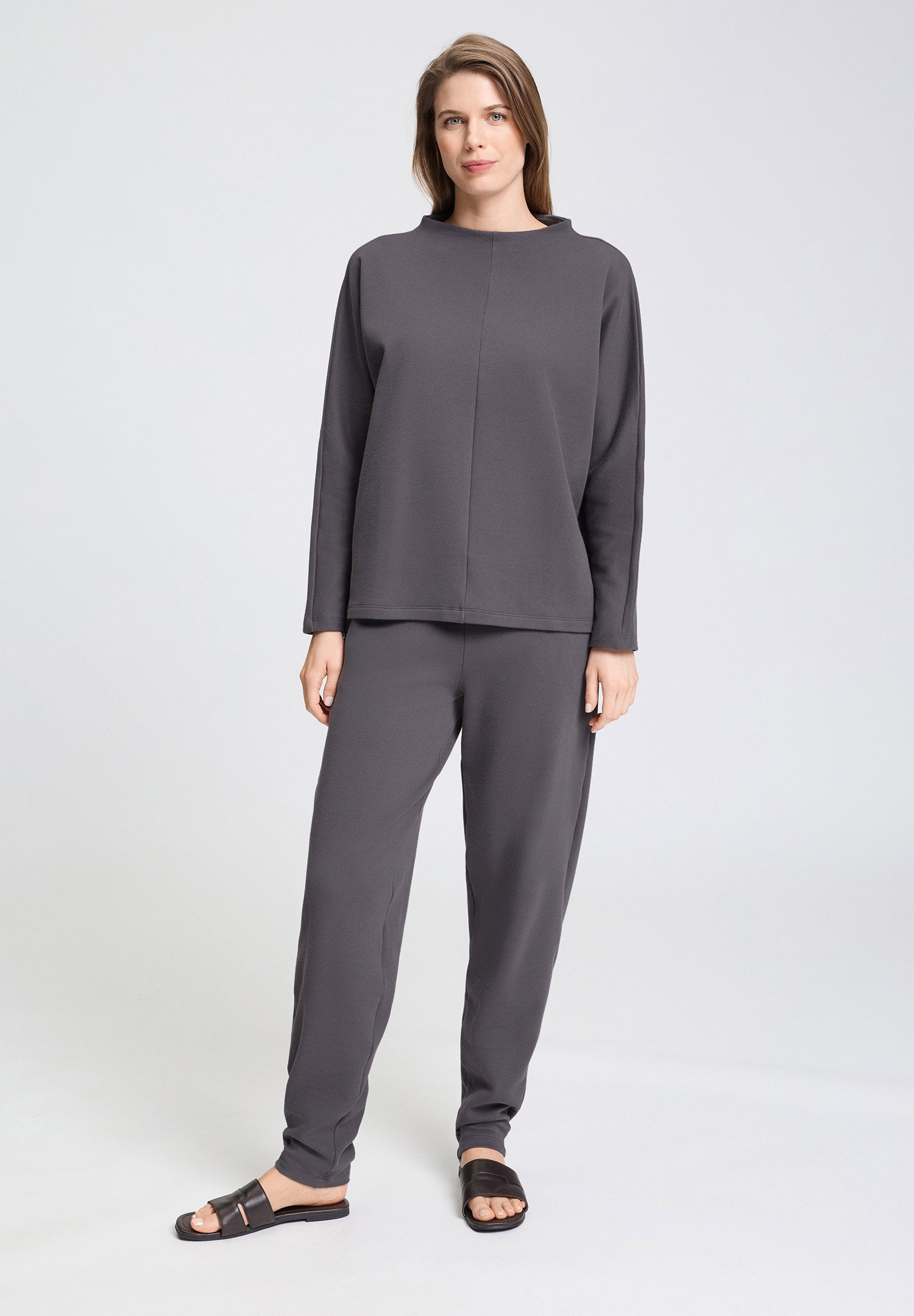 hanro-easy-wear-pullover-078929-dark-sesame-baumwolle image 5