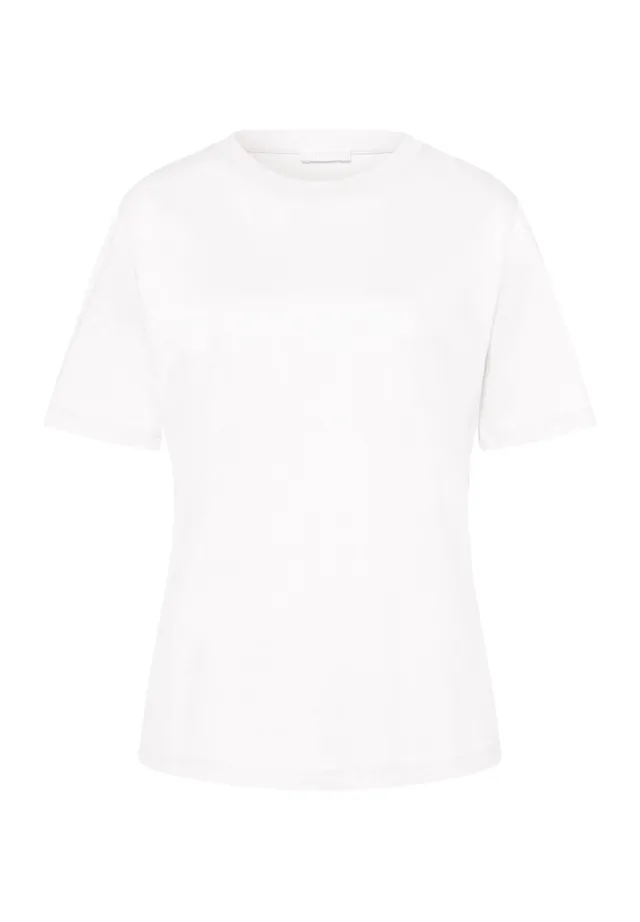 hanro-natural-shirt-t-shirt-wei-bio-baumwolle-kurzarm-damen image 1
