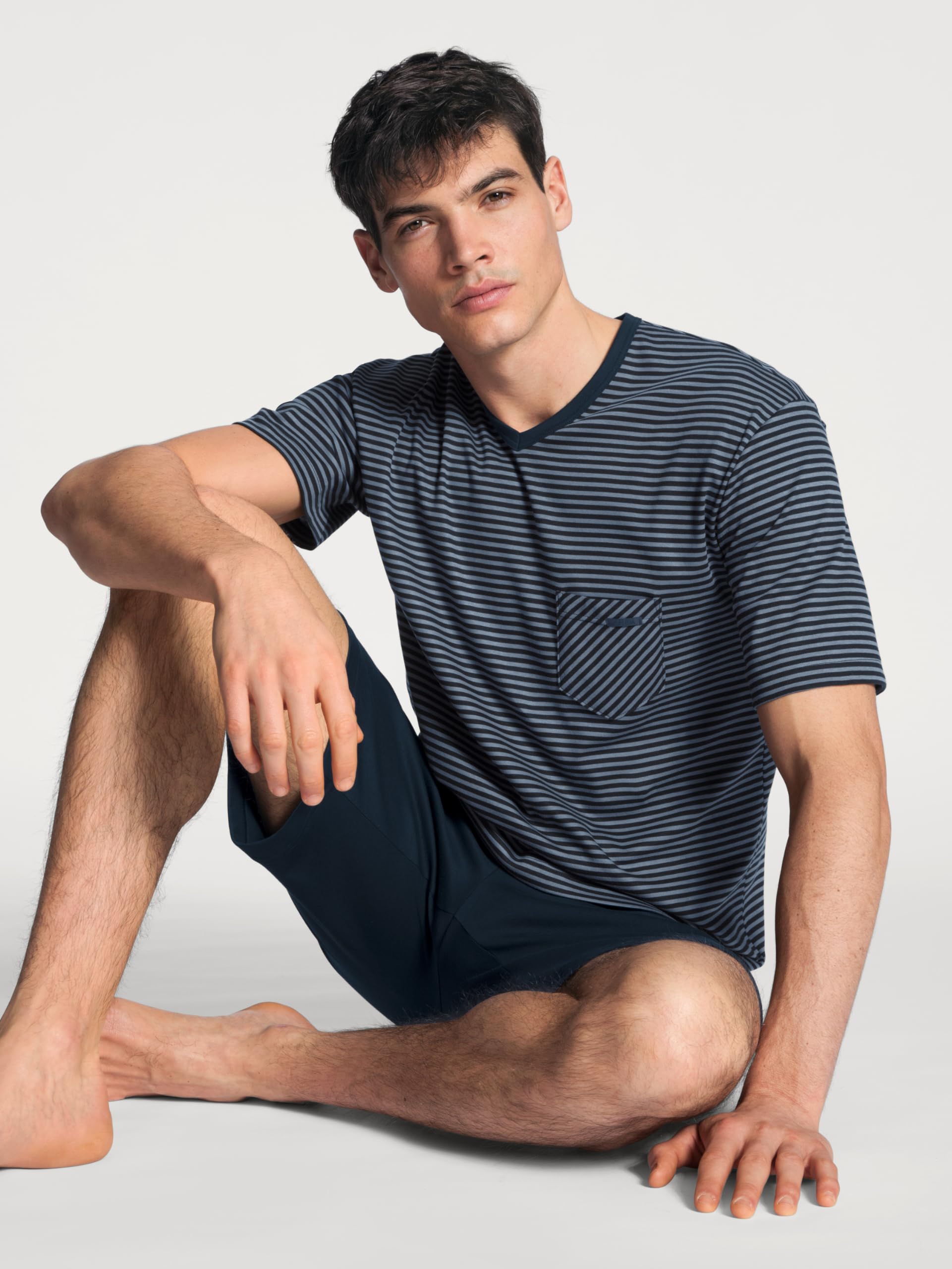 calida-relax-streamline-kurz-pyjama-herren-baumwolle image 5