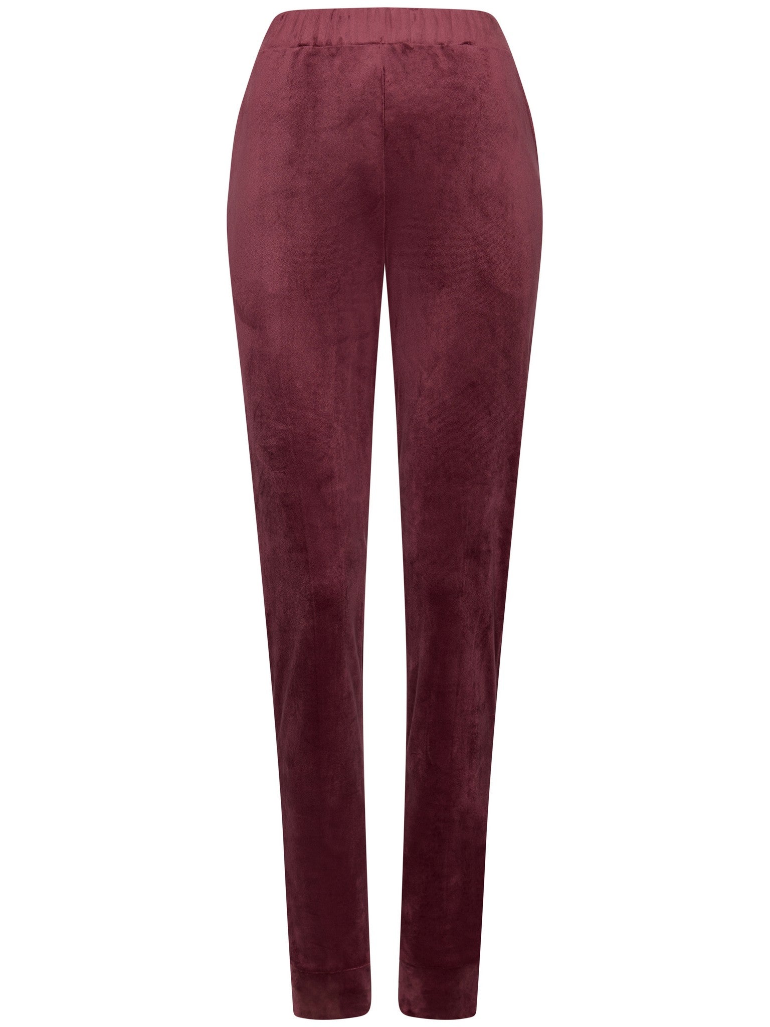 pastunette-premium-satin-wild-pyjama-bordeaux-velours-langarm image 5