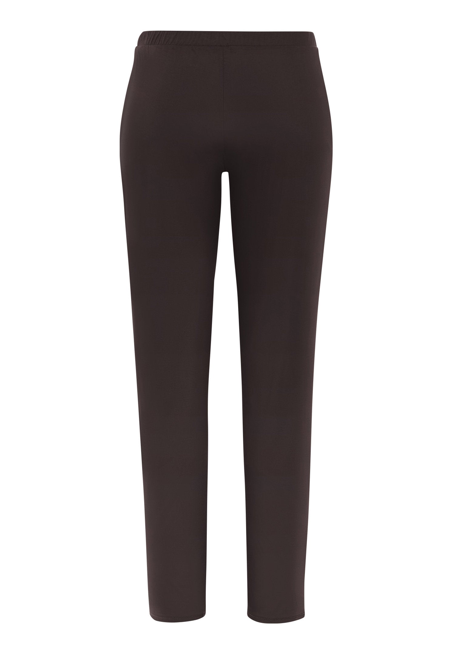 hanro-grand-central-pyjamahose-dark-mocha-seide-modal image 3