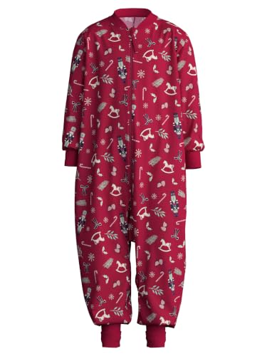 calida-favourites-sleep-jumpsuit-kinder-116-122-rot-baumwolle image 7