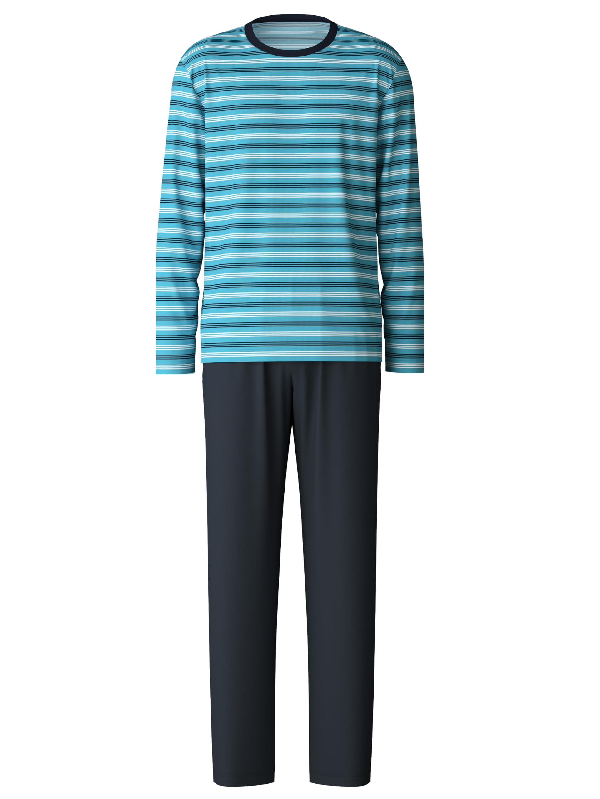calida-relax-enjoy-pyjama-herren-52-54-interlock-baumwolle image 3