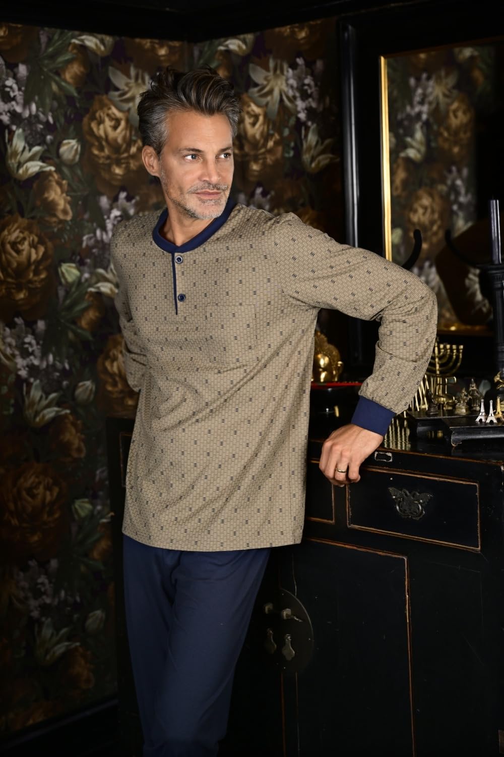 ringella-women-men-pyjama-strickb-ndchen-baumwolle image 2