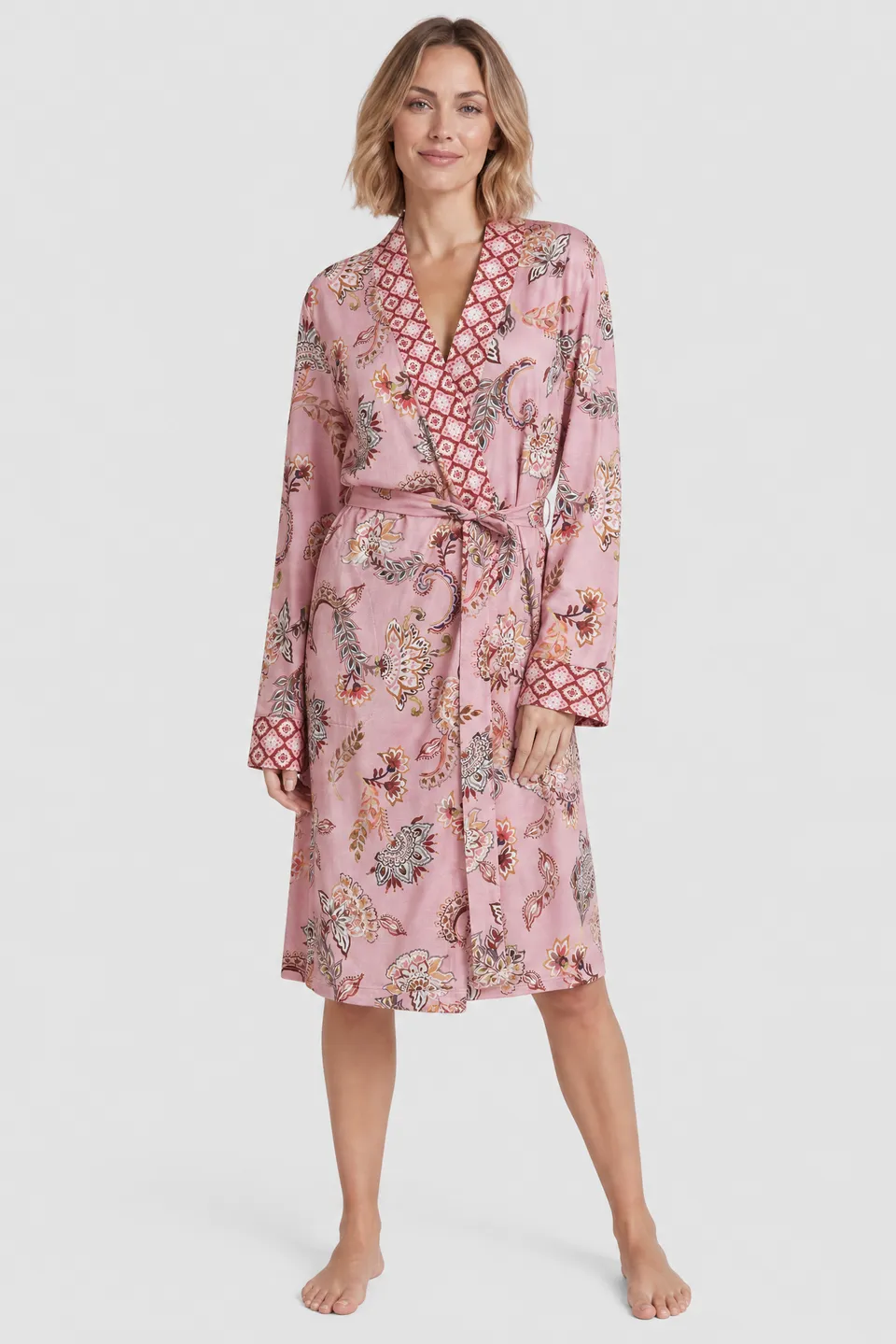 r-sch-be-happy-morgenmantel-midi-rosa-kimono-look image 1