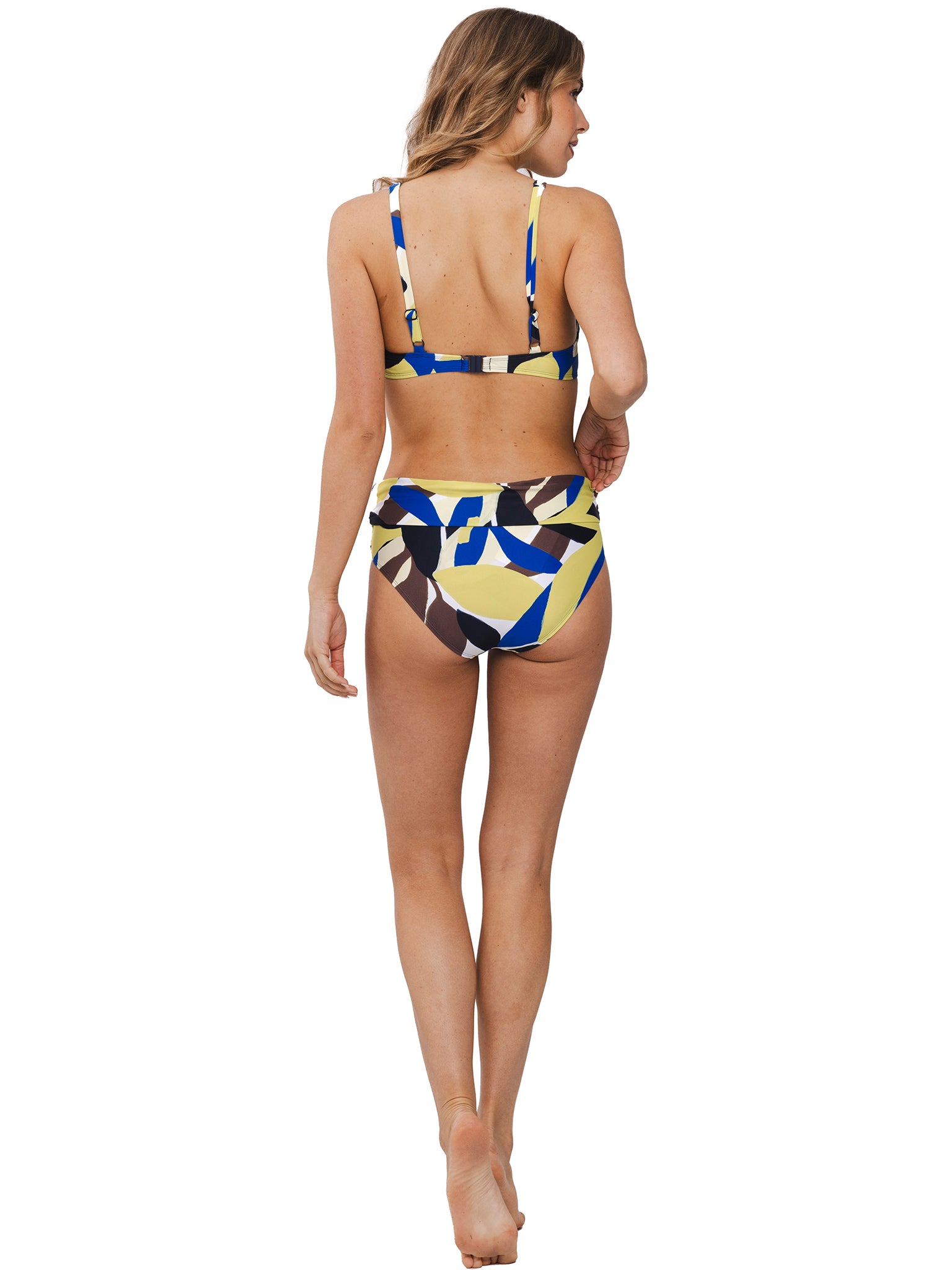 pastunette-beach-leaves-bikini-blau-mit-b-gel image 3