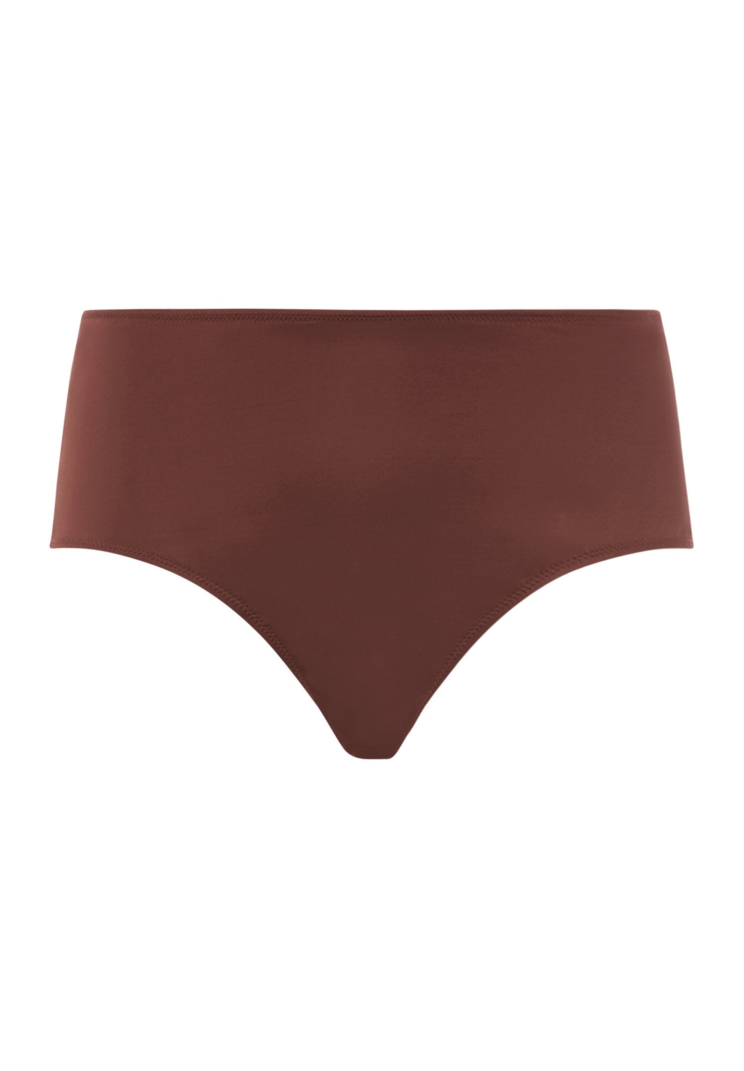 hanro-azelia-maxi-briefs-slip-cinnamon-mit-spitze-viskose image 1