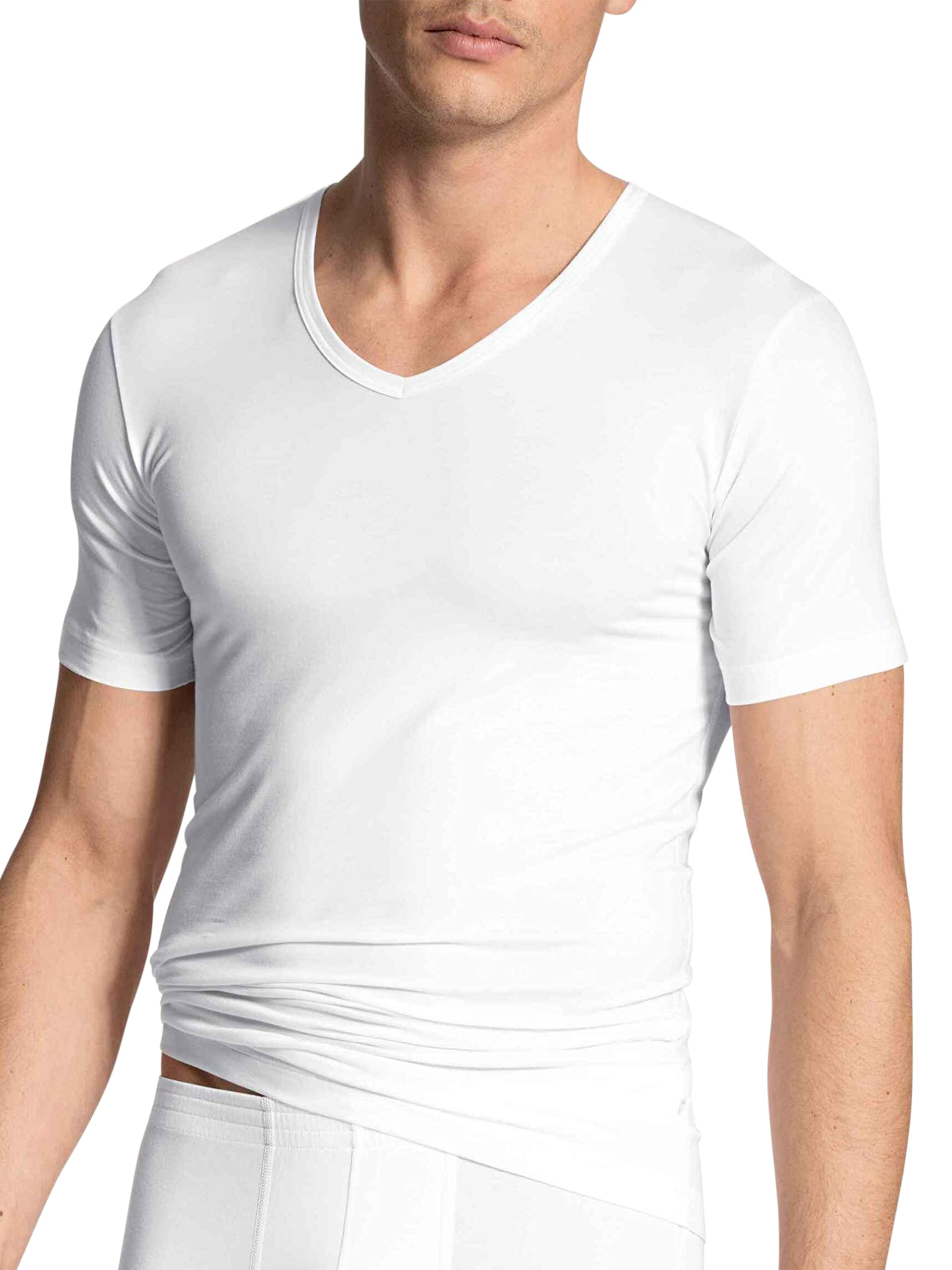 calida-focus-t-shirt-herren-schwarz-baumwolle-unterw-sche image 1