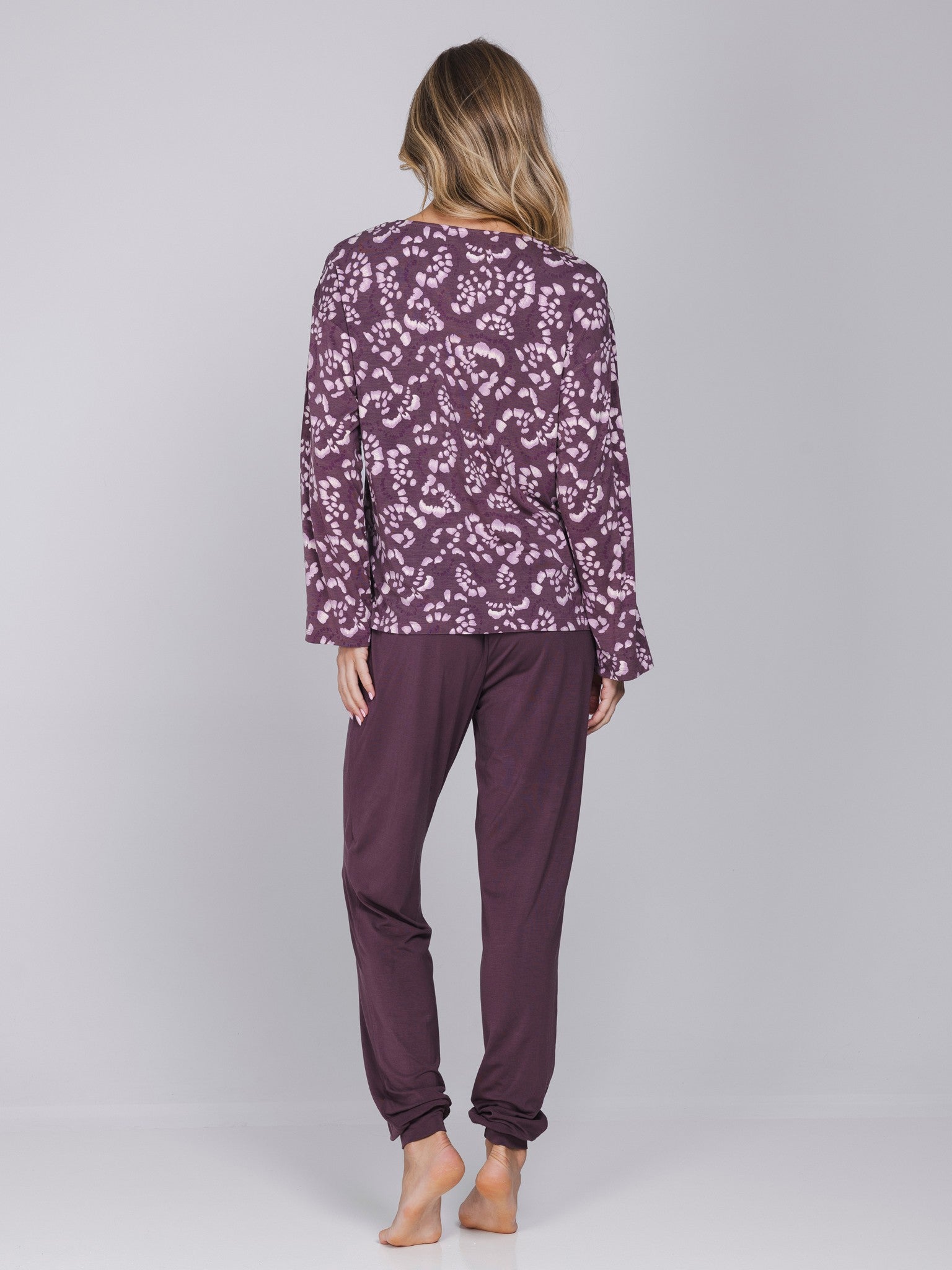 pastunette-premium-mystic-pyjama-lila-modal-langarm image 5