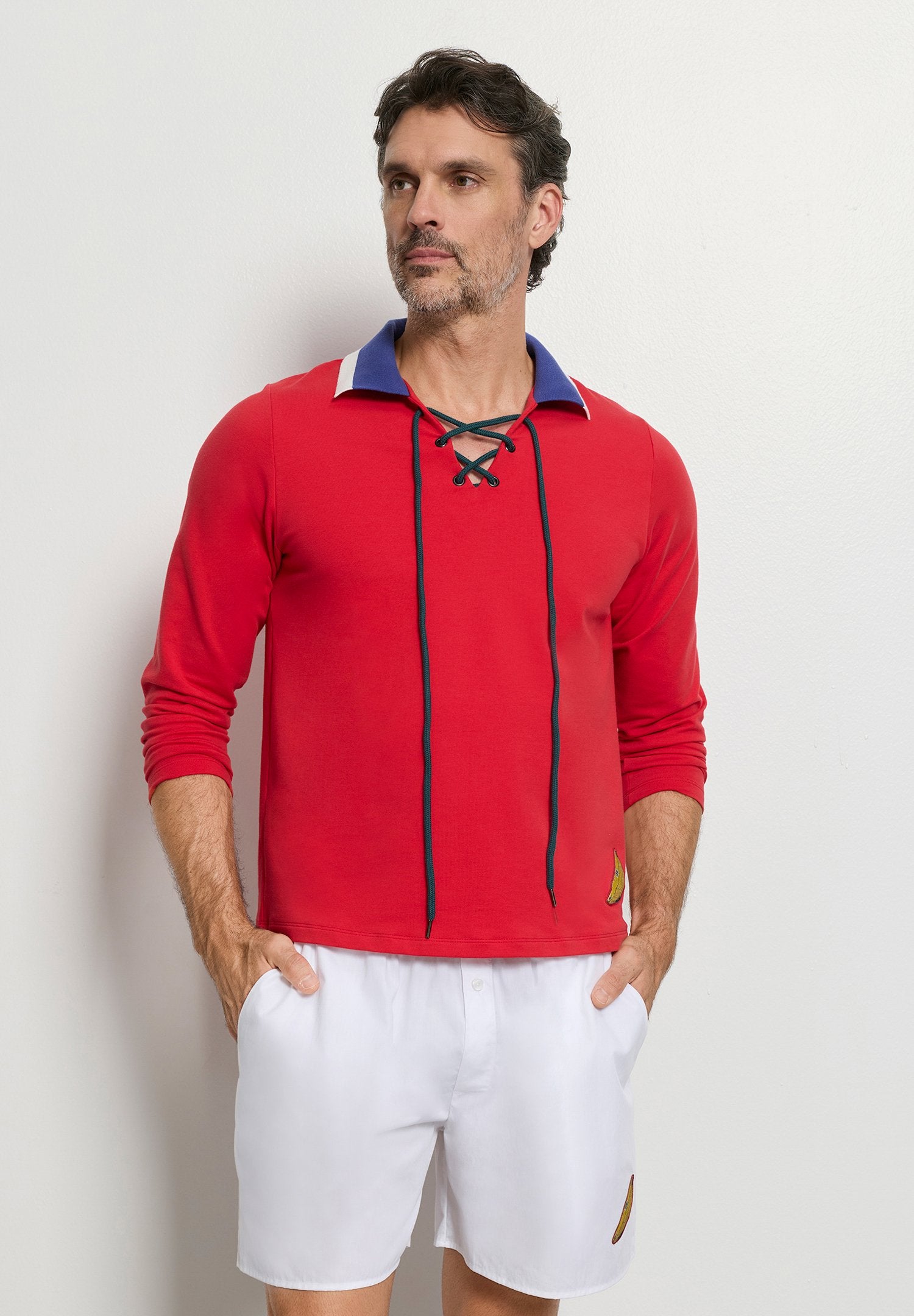 hanro-charlotte-adam-074718-langarmshirt-cherry-red-bio-baumwolle image 4