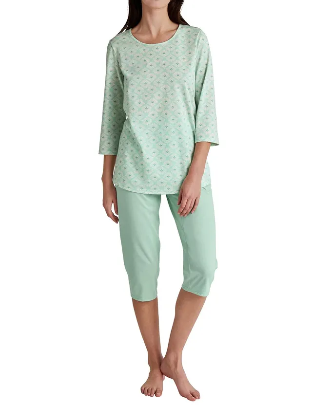 calida-favourites-dreams-flower-nights-3-4-pyjama-damen-pyjamaset-weich image 1