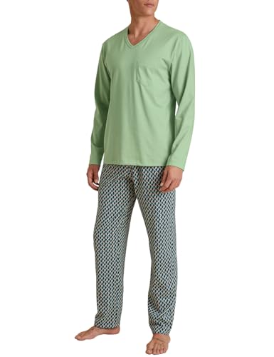 calida-relax-imprint-pyjamaset-herren-nachtanzug-baumwolle image 7