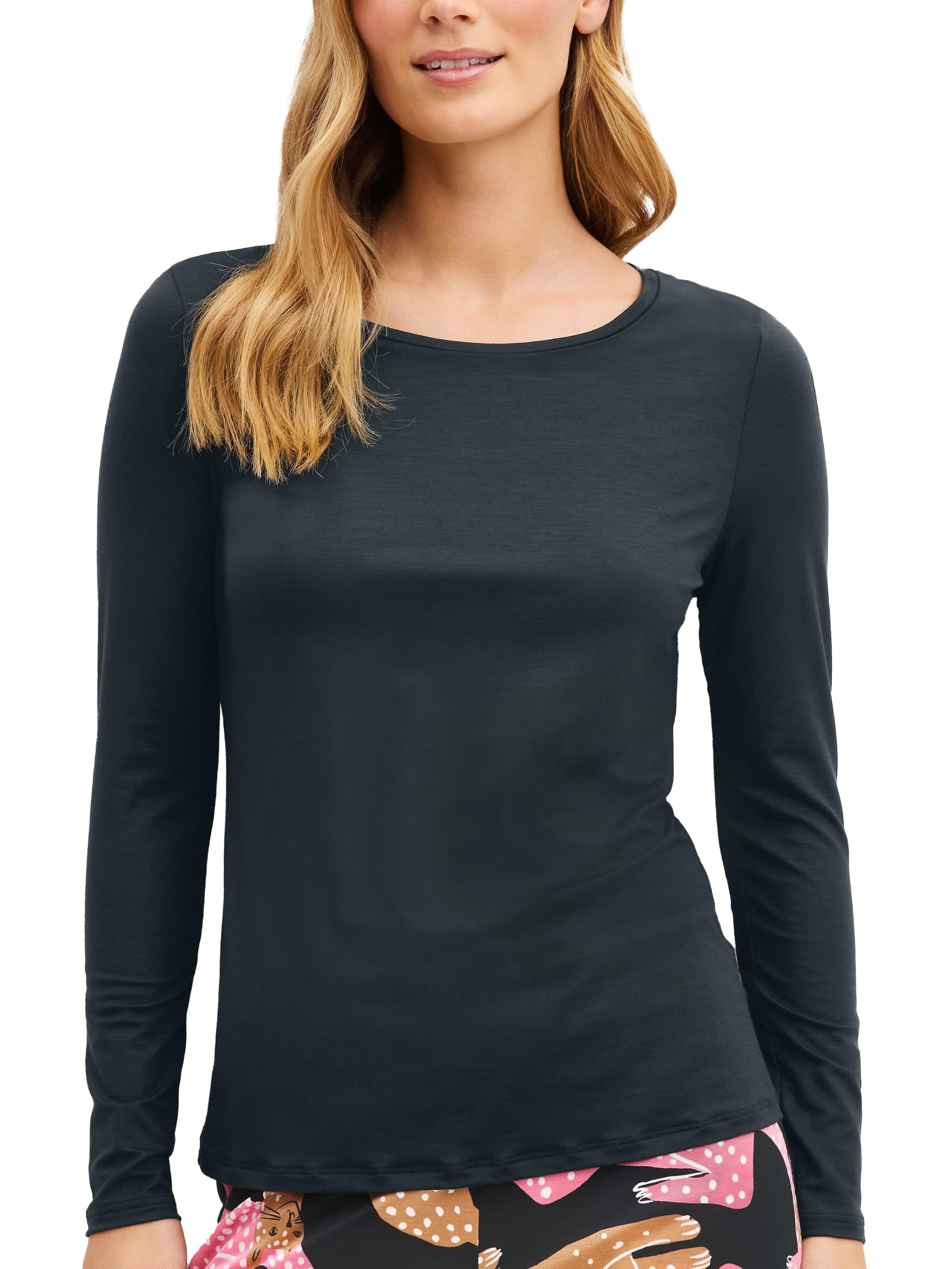 calida-favourites-shirt-3-4-arm-damen-schwarz-40-42 image 5