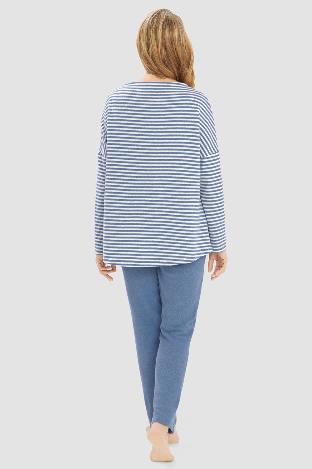 r-sch-be-happy-hausanzug-blau-ringeldruck-loungewear image 3