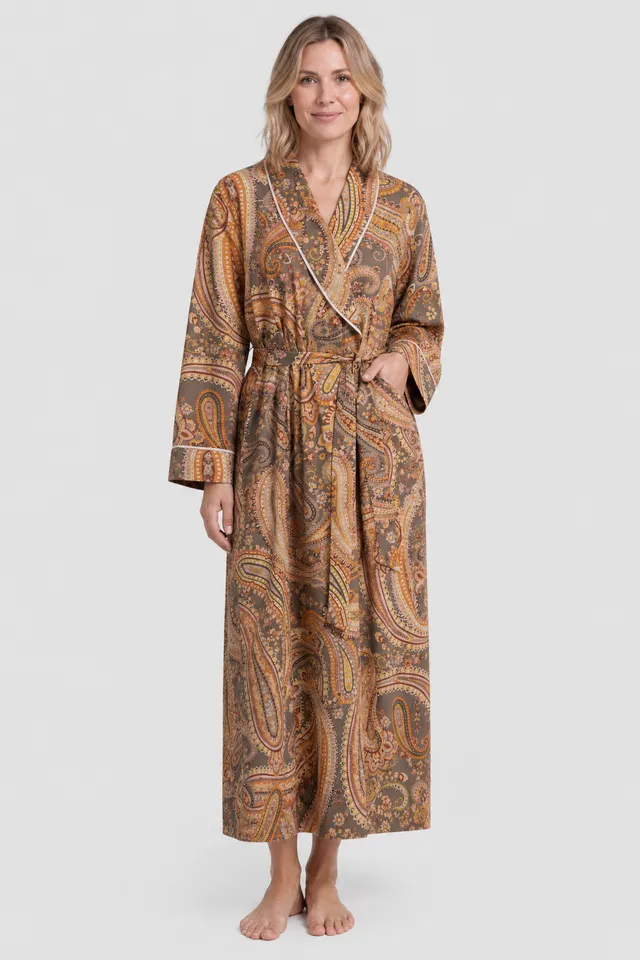 r-sch-be-happy-morgenmantel-maxi-braun-websatin image 1