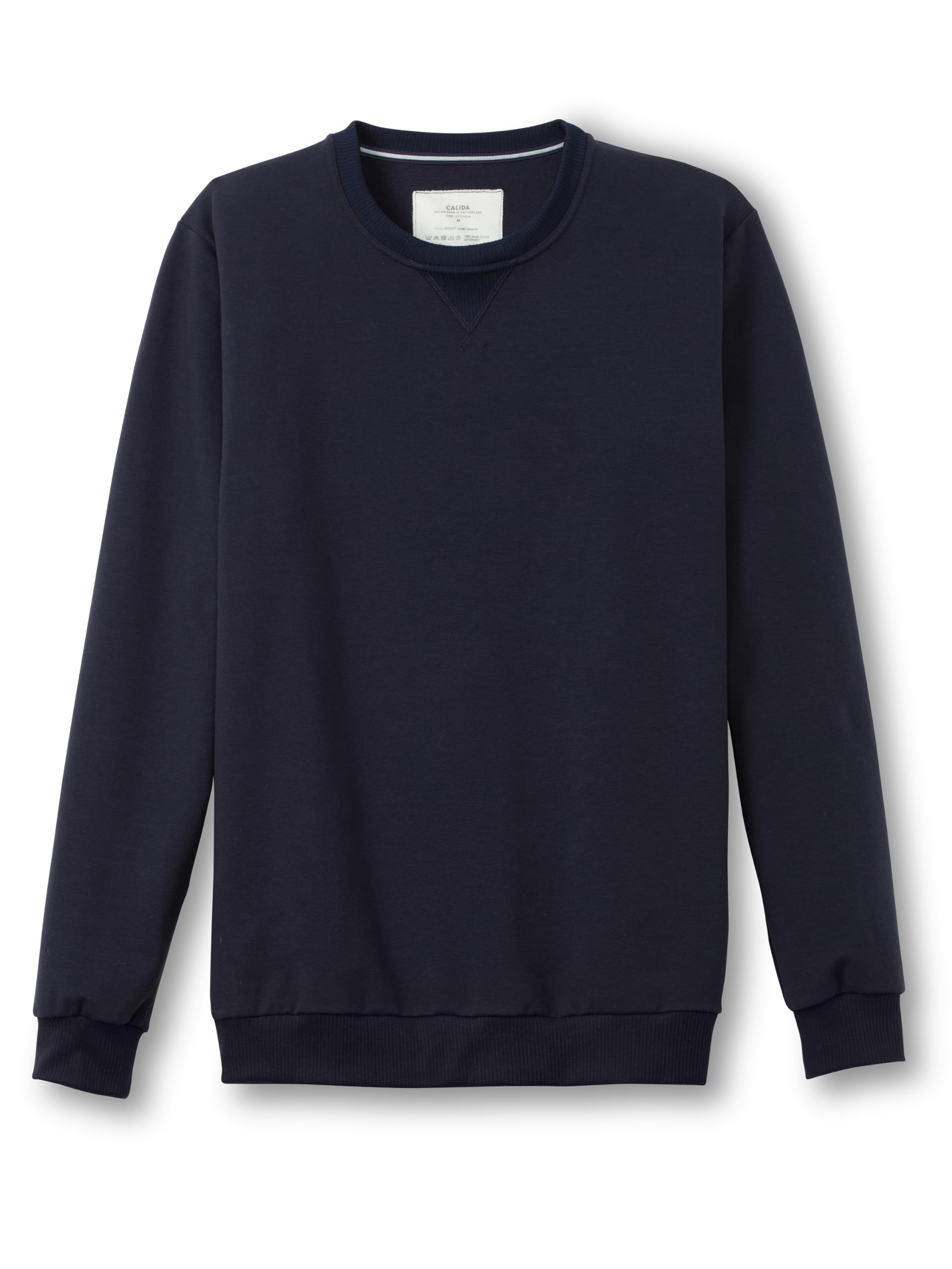 calida-favourites-lounge-circular-sweatshirt-herren-dark-sapphire-46-48 image 1