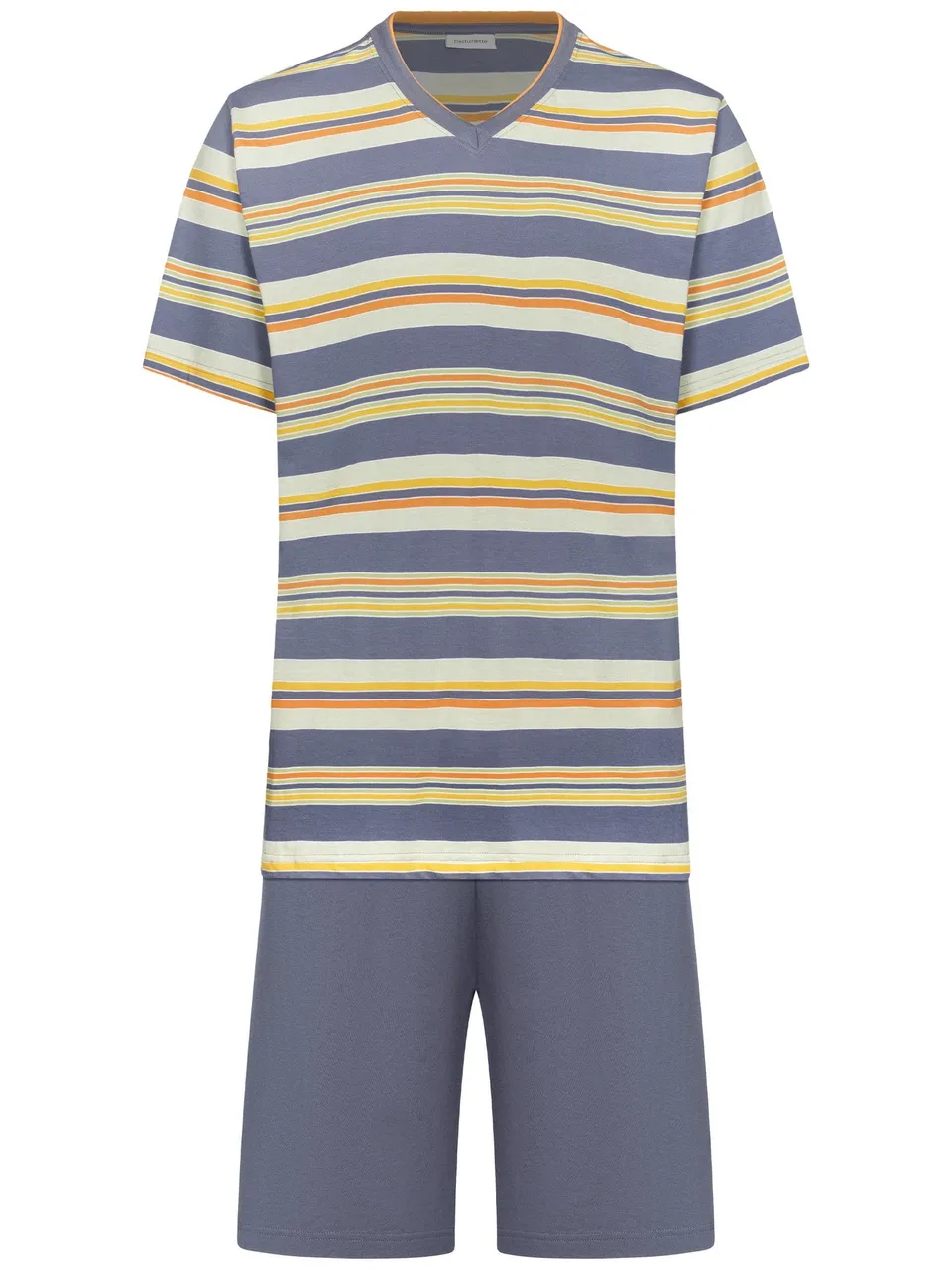 pastunette-fresh-shortama-grau-herren-baumwolle-kurz image 1