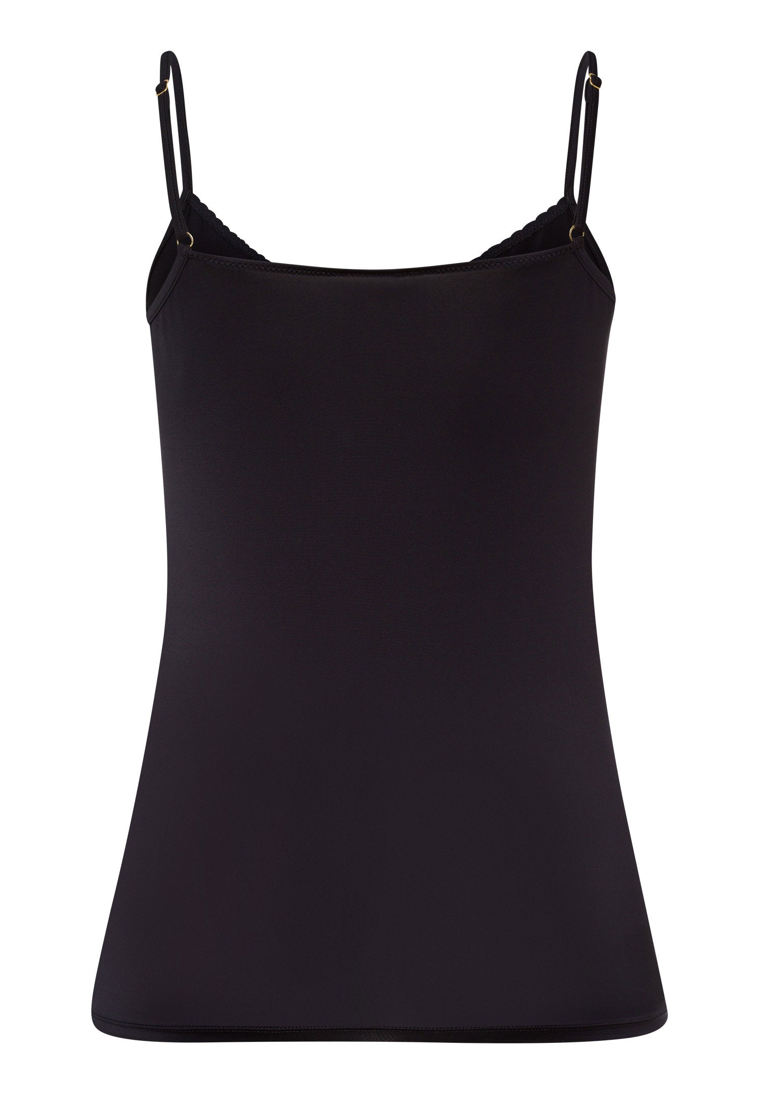 hanro-satin-deluxe-spaghettitop-071063-top-schwarz-viskose image 3