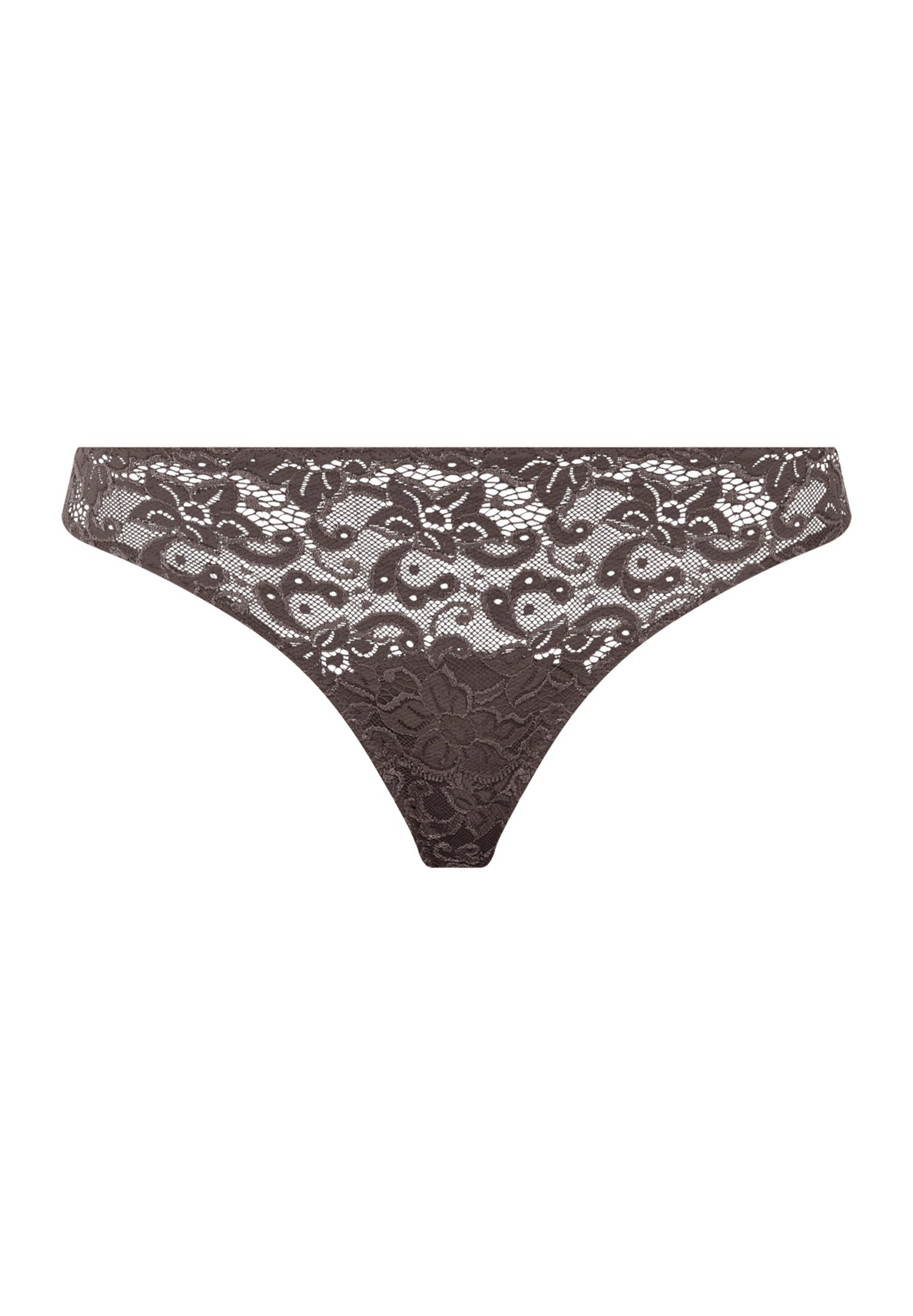 hanro-moments-thong-string-dark-mocha-spitze image 1