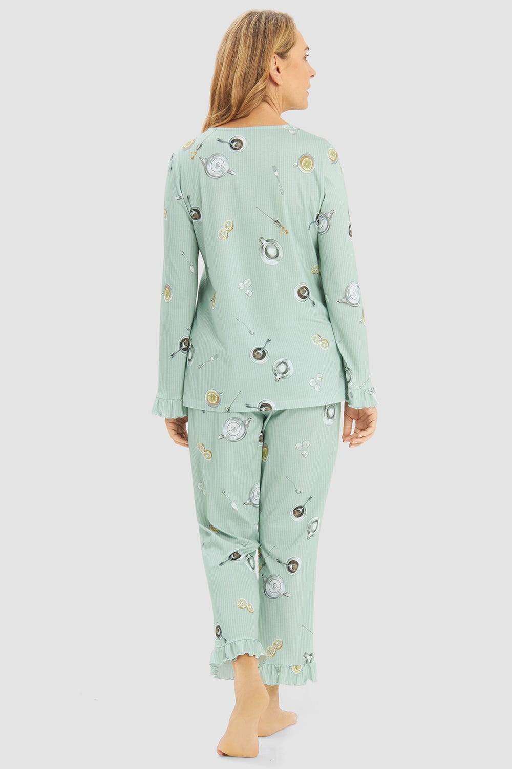 r-sch-be-happy-7-8-pyjama-alloverdruck-gr-n-langarm-r-schen image 3