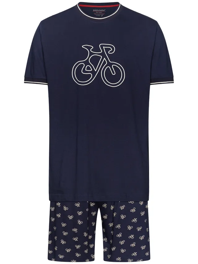 pastunette-night-ride-kinder-shortama-dunkelblau-baumwolle image 1