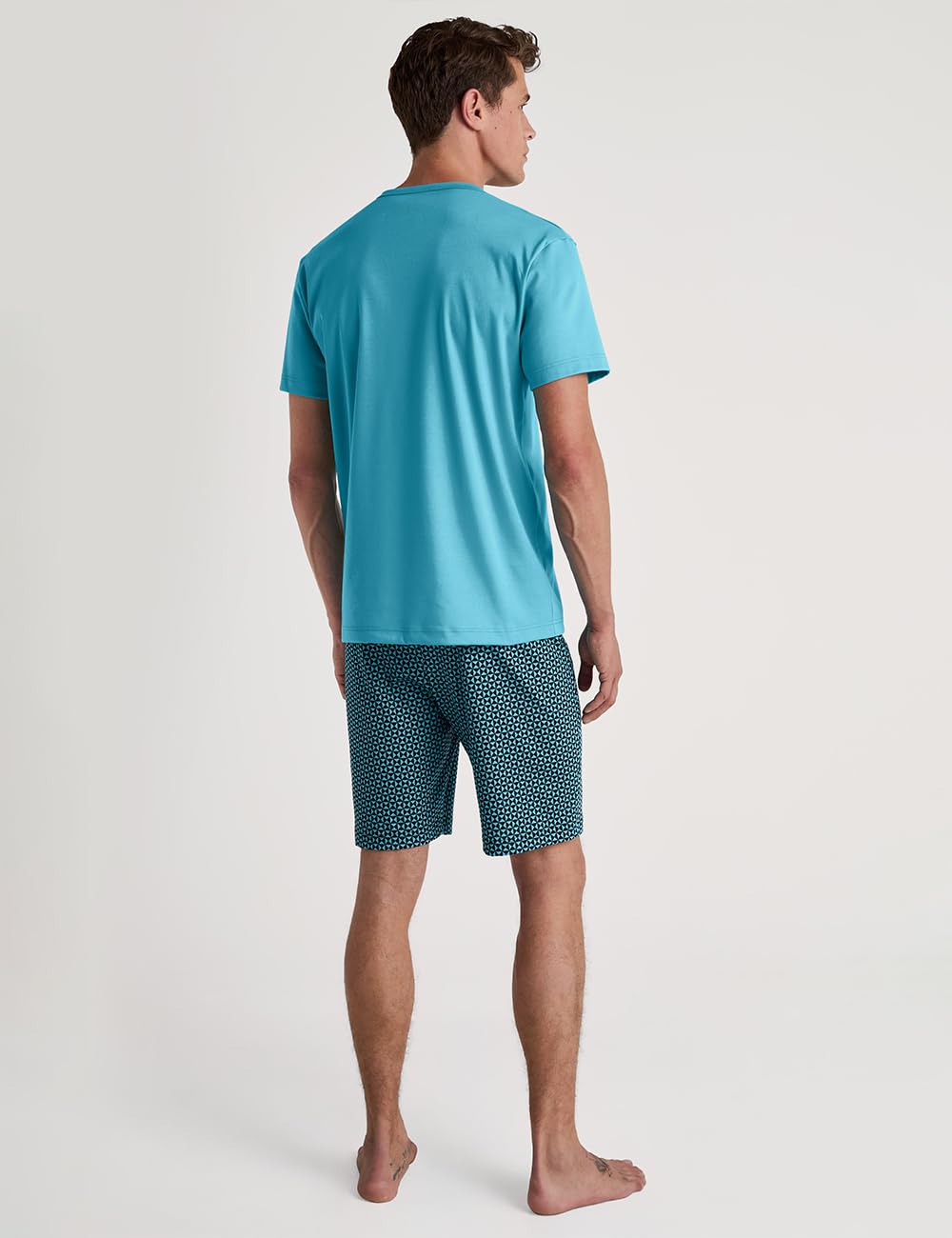 calida-relax-streamline-kurz-pyjama-herren-baumwolle-shorts image 2