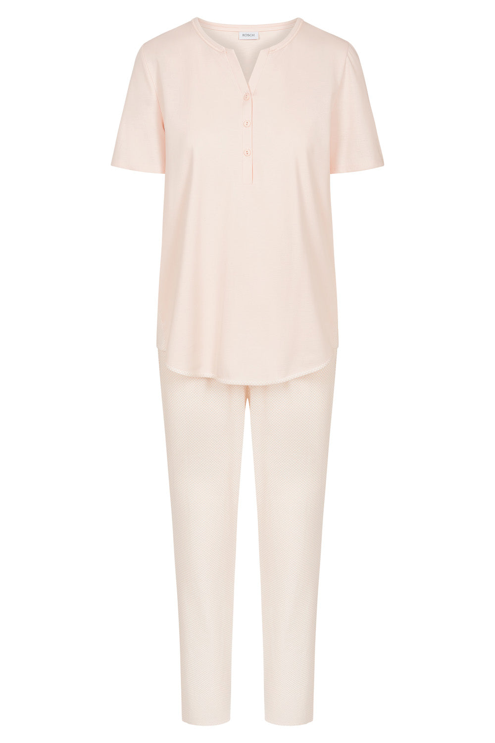 r-sch-be-happy-pyjama-lang-damen-orange-punkte image 2