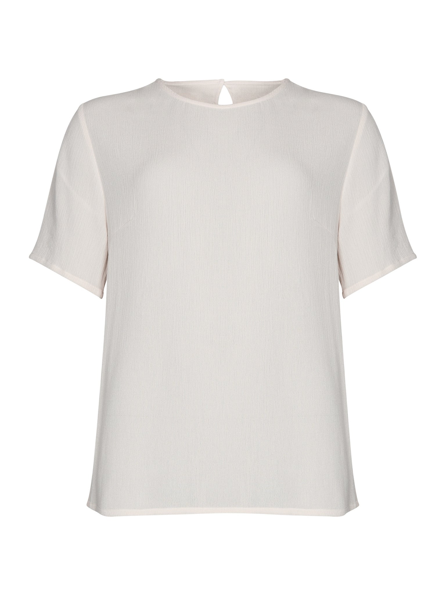 pastunette-beach-basic-top-cremewei-viskose-kurzarm image 1